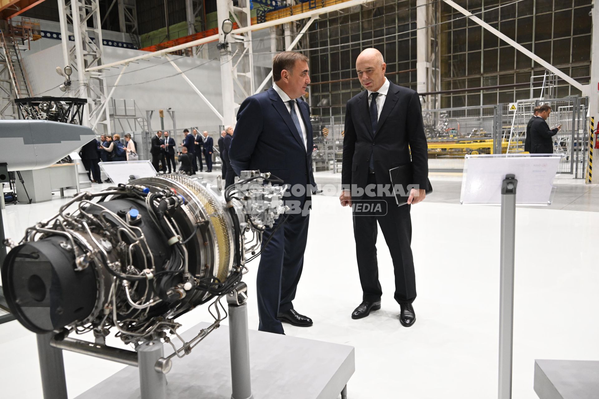 Владимир Путин посетил ПАО ОДК-Кузнецов\" в Самаре