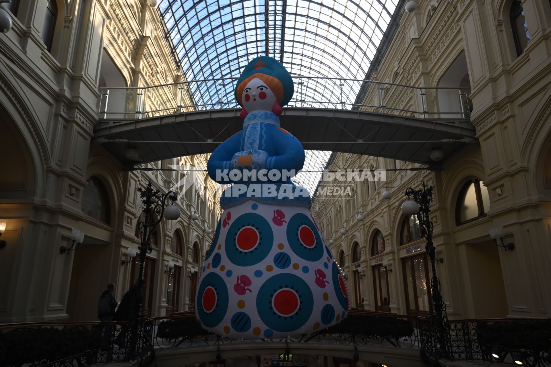 Новогоднее украшение ГУМа