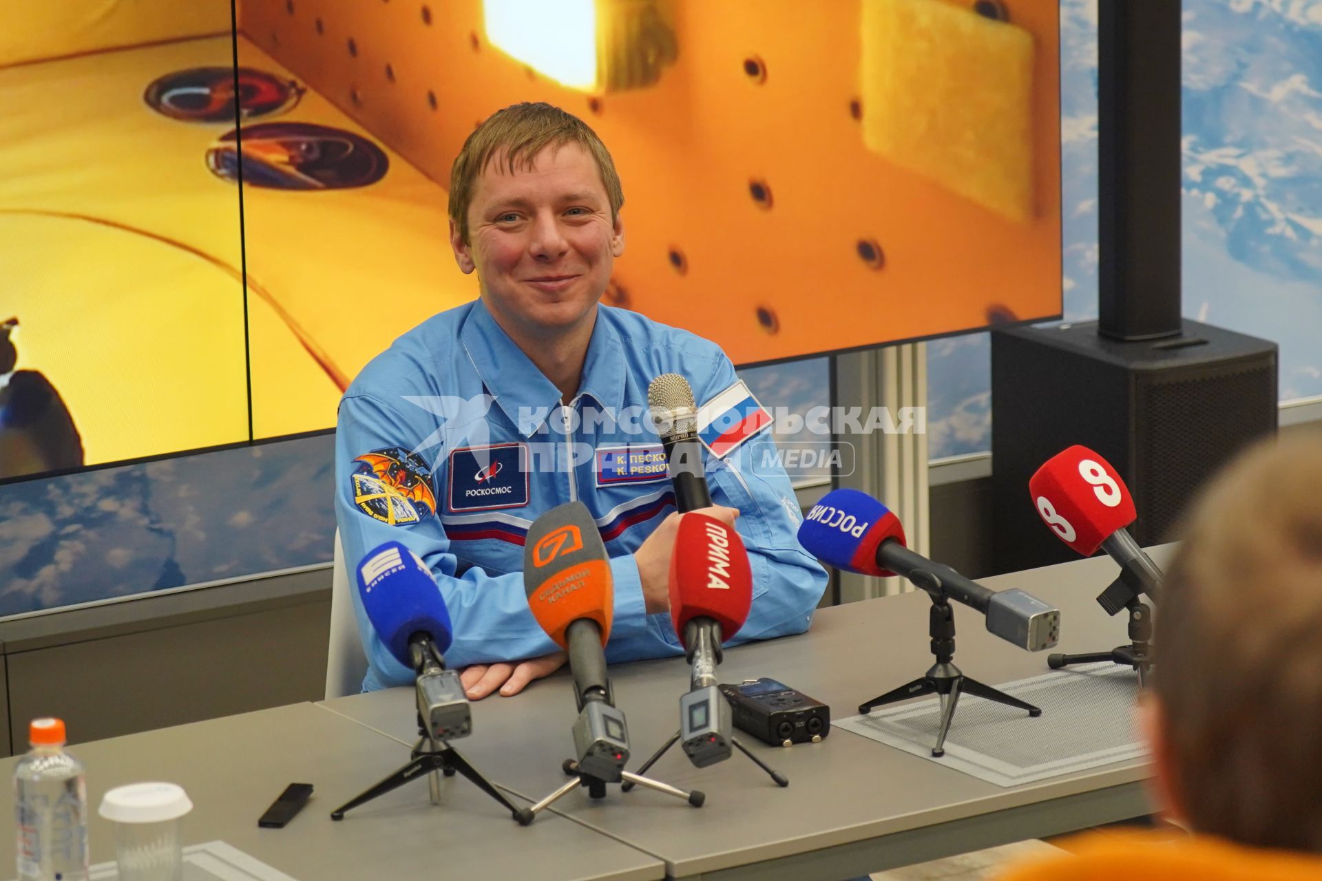 Космонавт Кирилл Песков