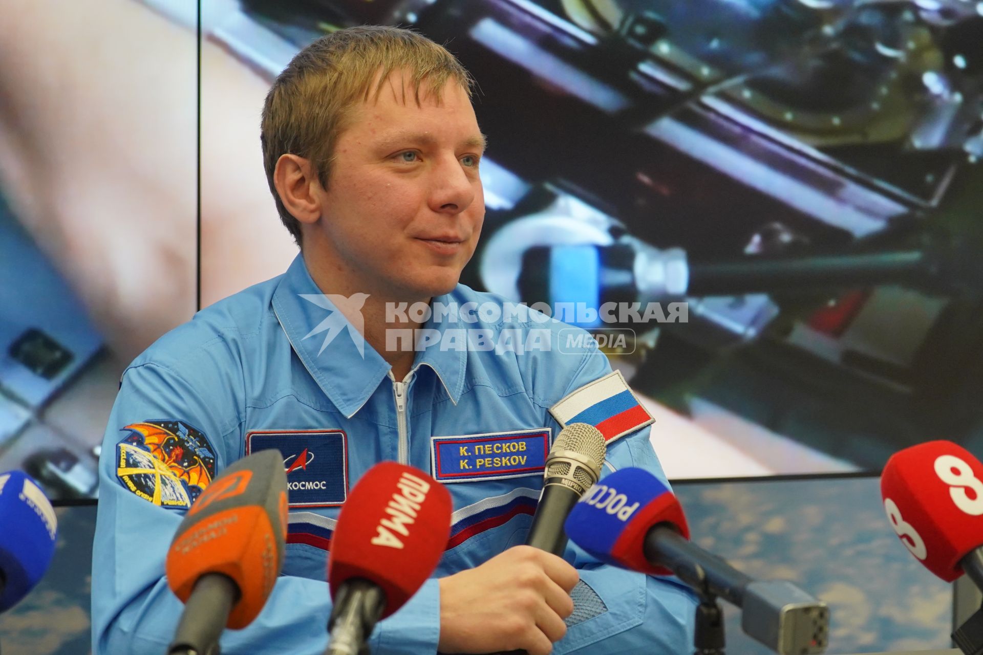 Космонавт Кирилл Песков