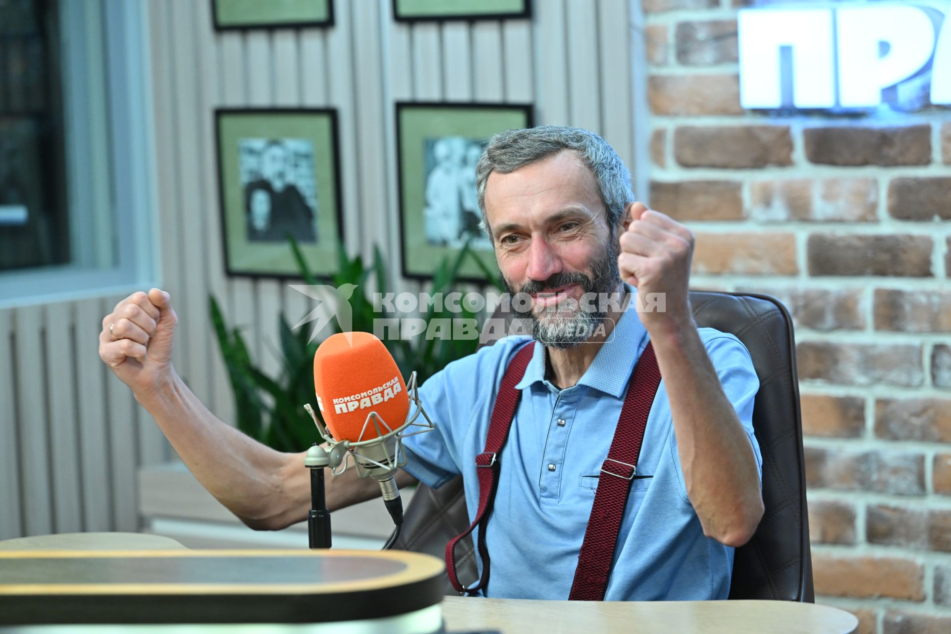 Алексей Савватеев в программе \"Время науки\" на радиостанции \"Комсомольская правда\"