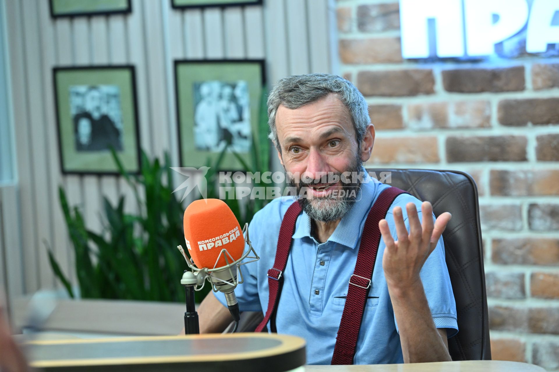 Алексей Савватеев в программе \"Время науки\" на радиостанции \"Комсомольская правда\"