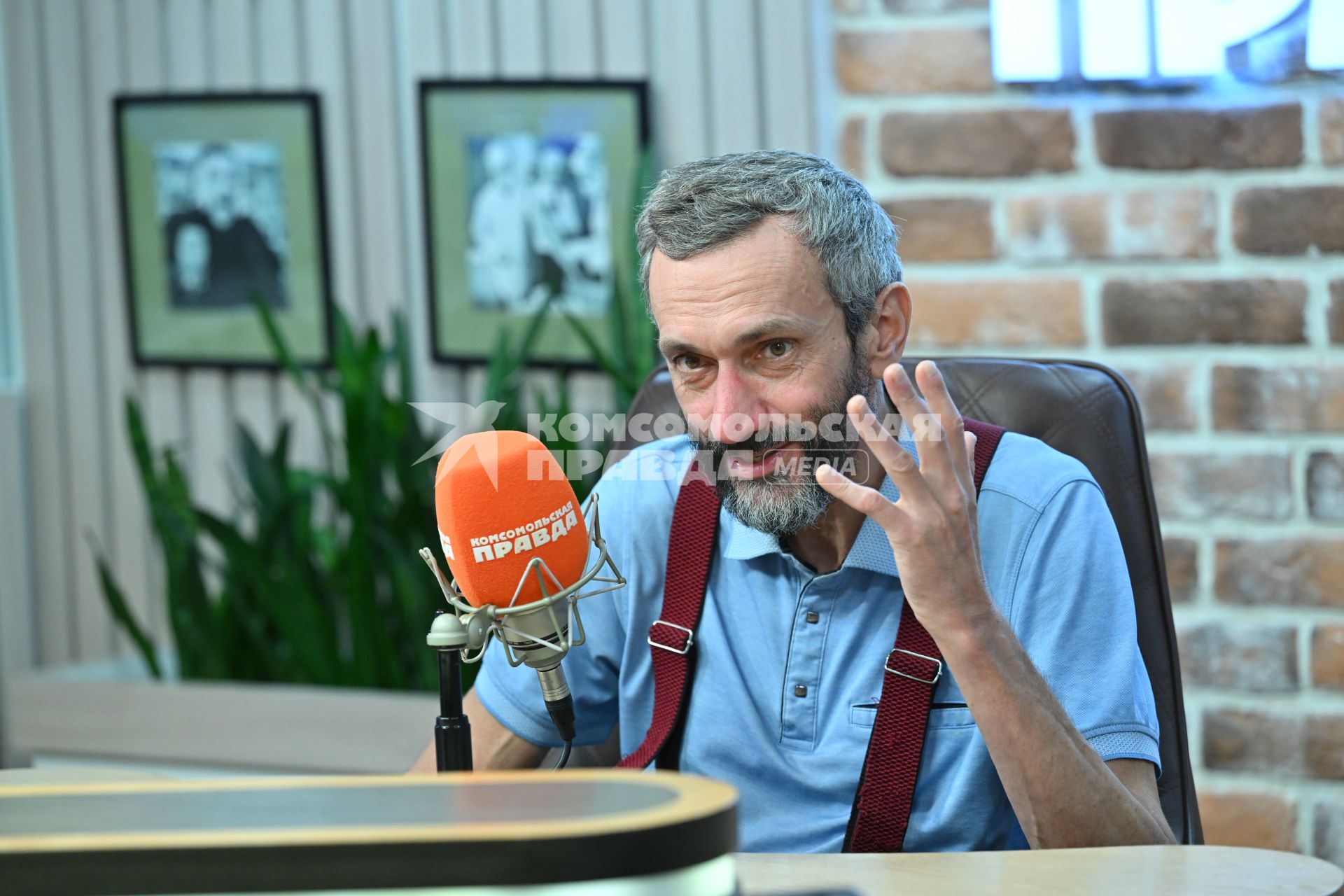 Алексей Савватеев в программе \"Время науки\" на радиостанции \"Комсомольская правда\"