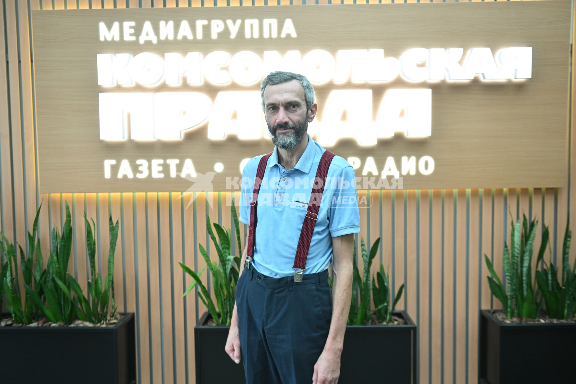 Алексей Савватеев в редакции \"Комсомольской правды\"