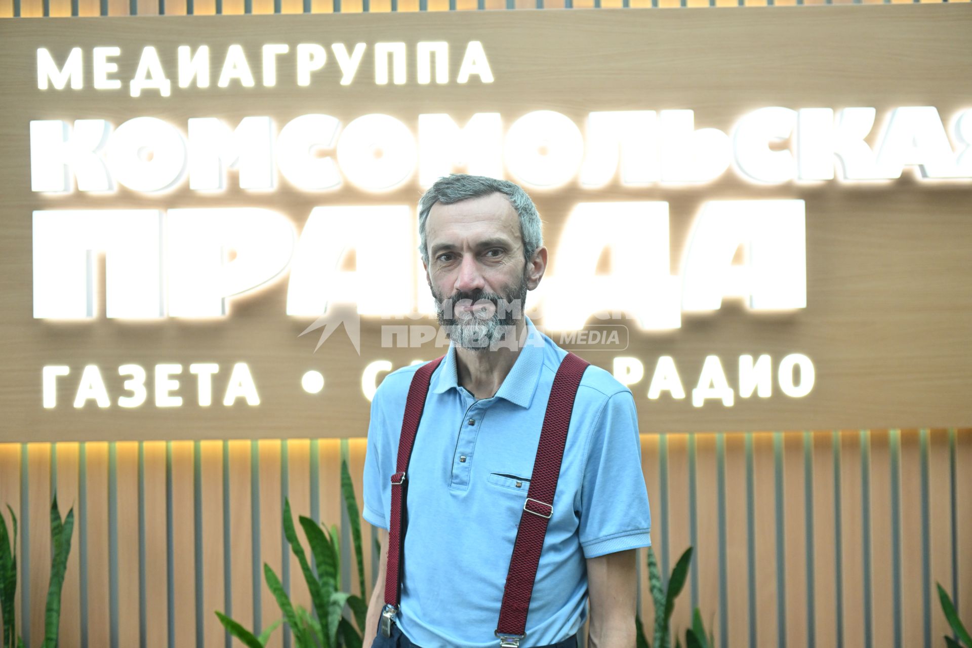 Алексей Савватеев в редакции \"Комсомольской правды\"