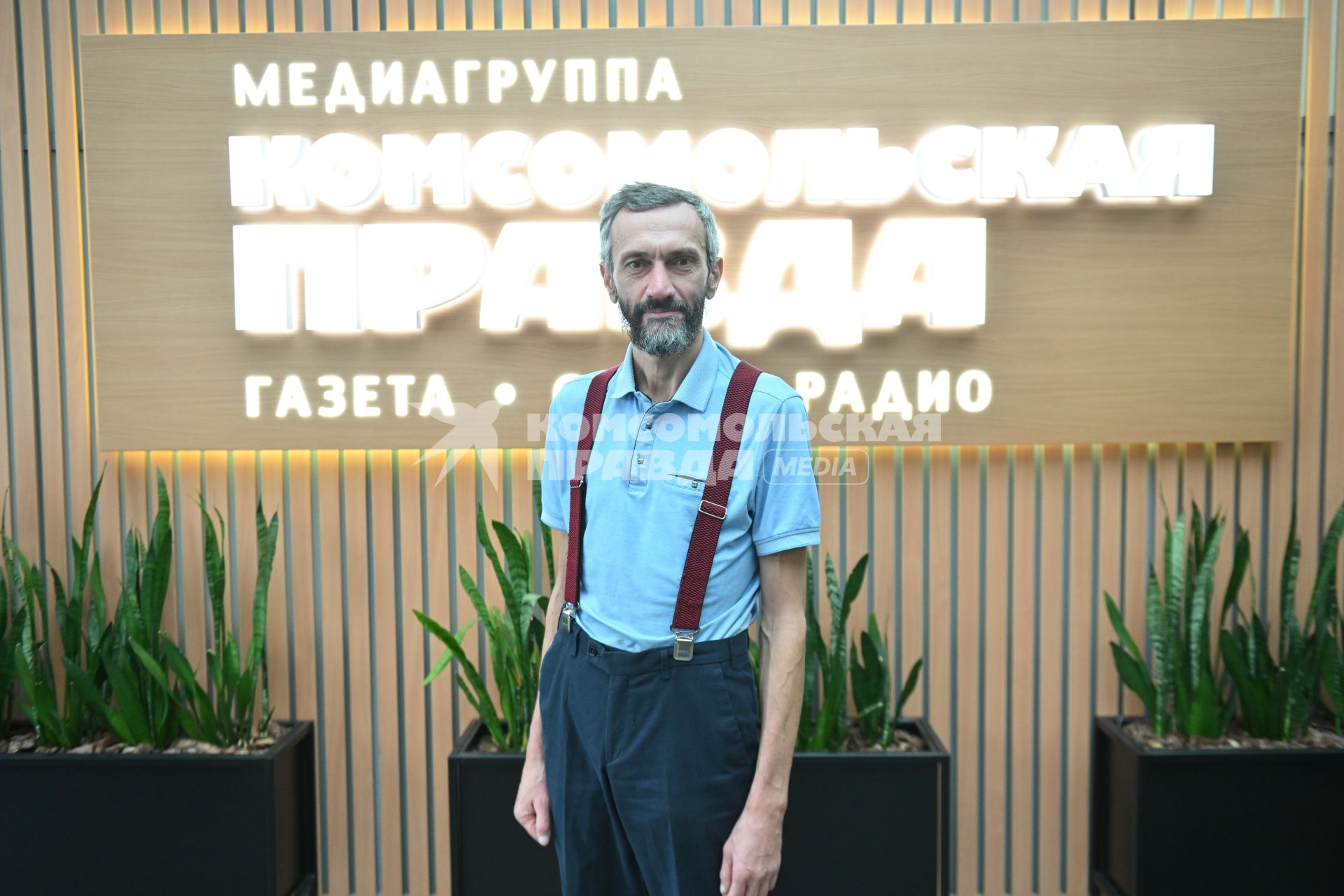 Алексей Савватеев в редакции \"Комсомольской правды\"