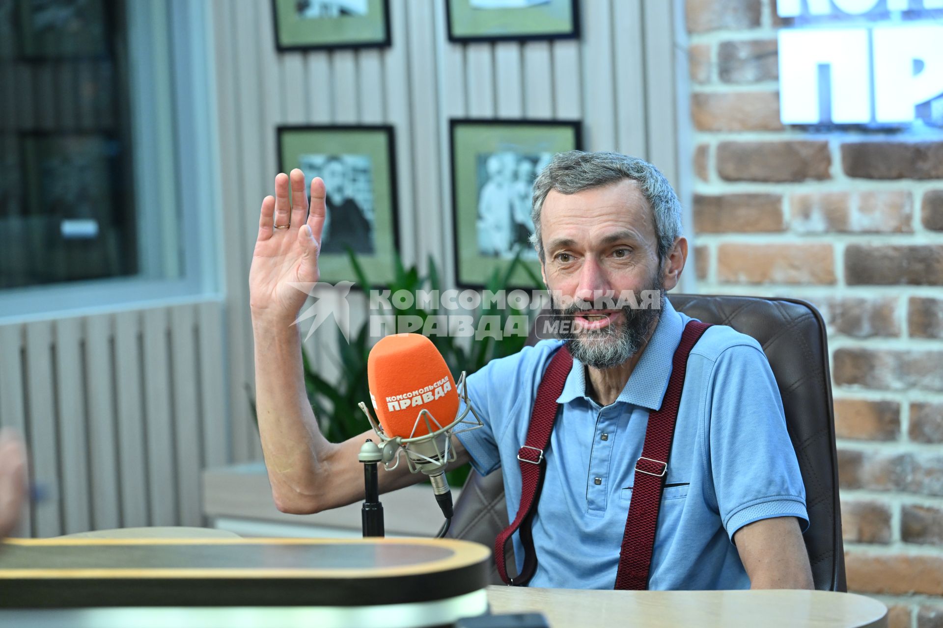 Алексей Савватеев в программе \"Время науки\" на радиостанции \"Комсомольская правда\"