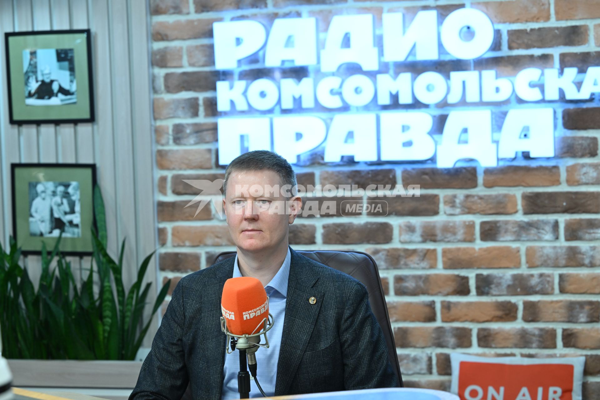 Алексей Москалев в программе \"Время науки\" на радиостанции \"Комсомольская правда\"