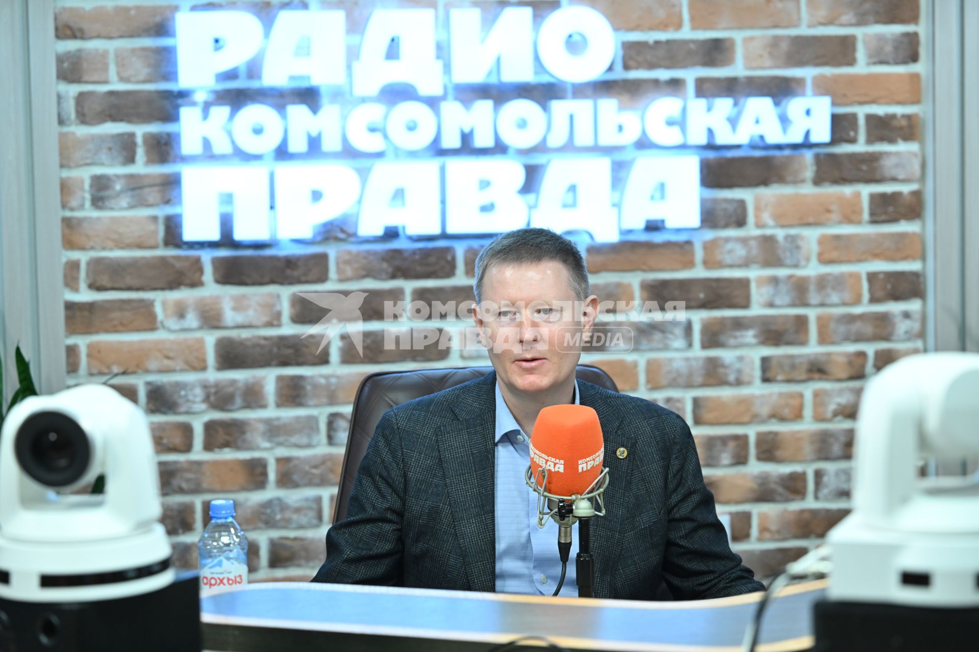 Алексей Москалев в программе \"Время науки\" на радиостанции \"Комсомольская правда\"