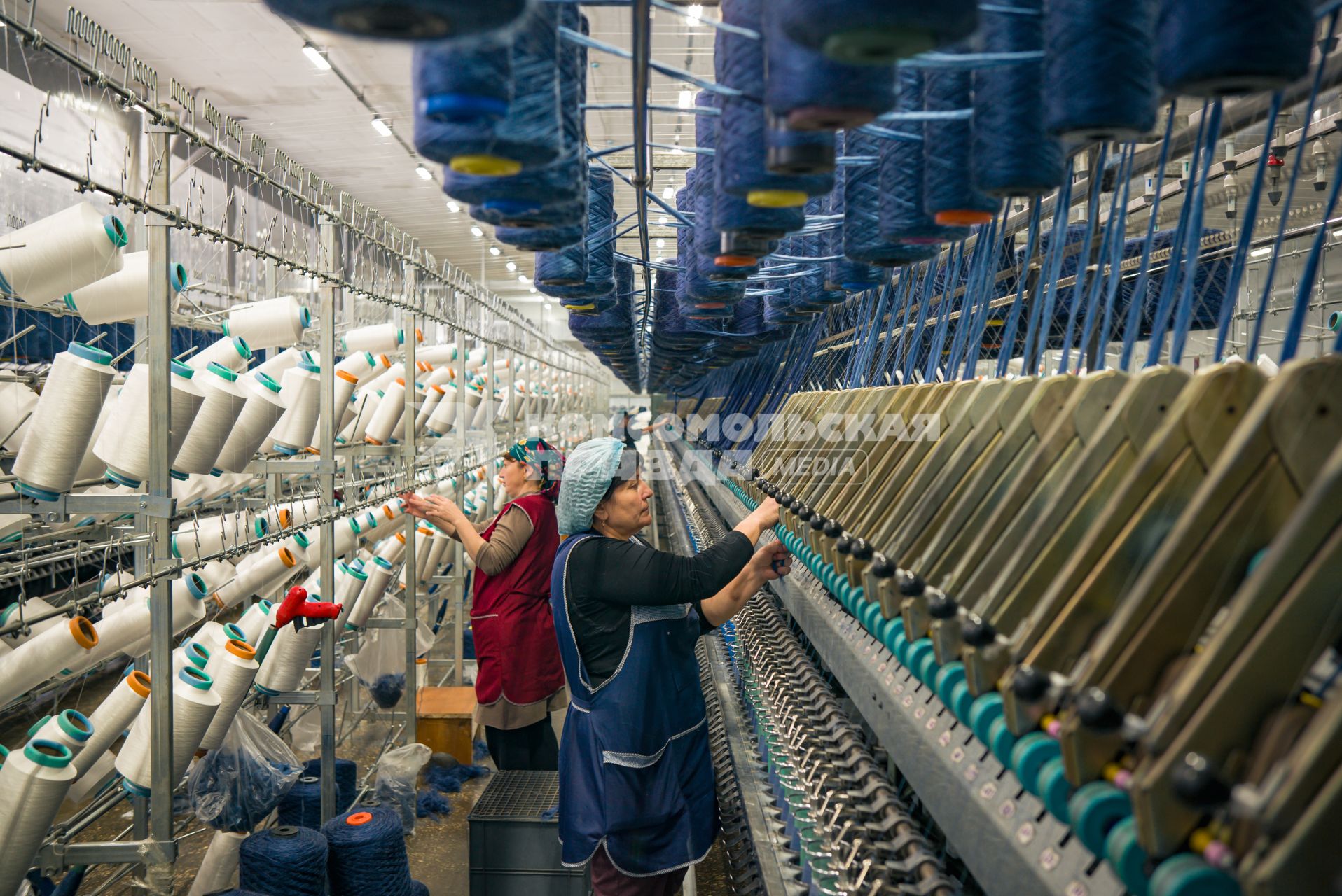 Фабрика по переработке овечьей шерсти и выпуску пряжи в Карачаево-Черкессии