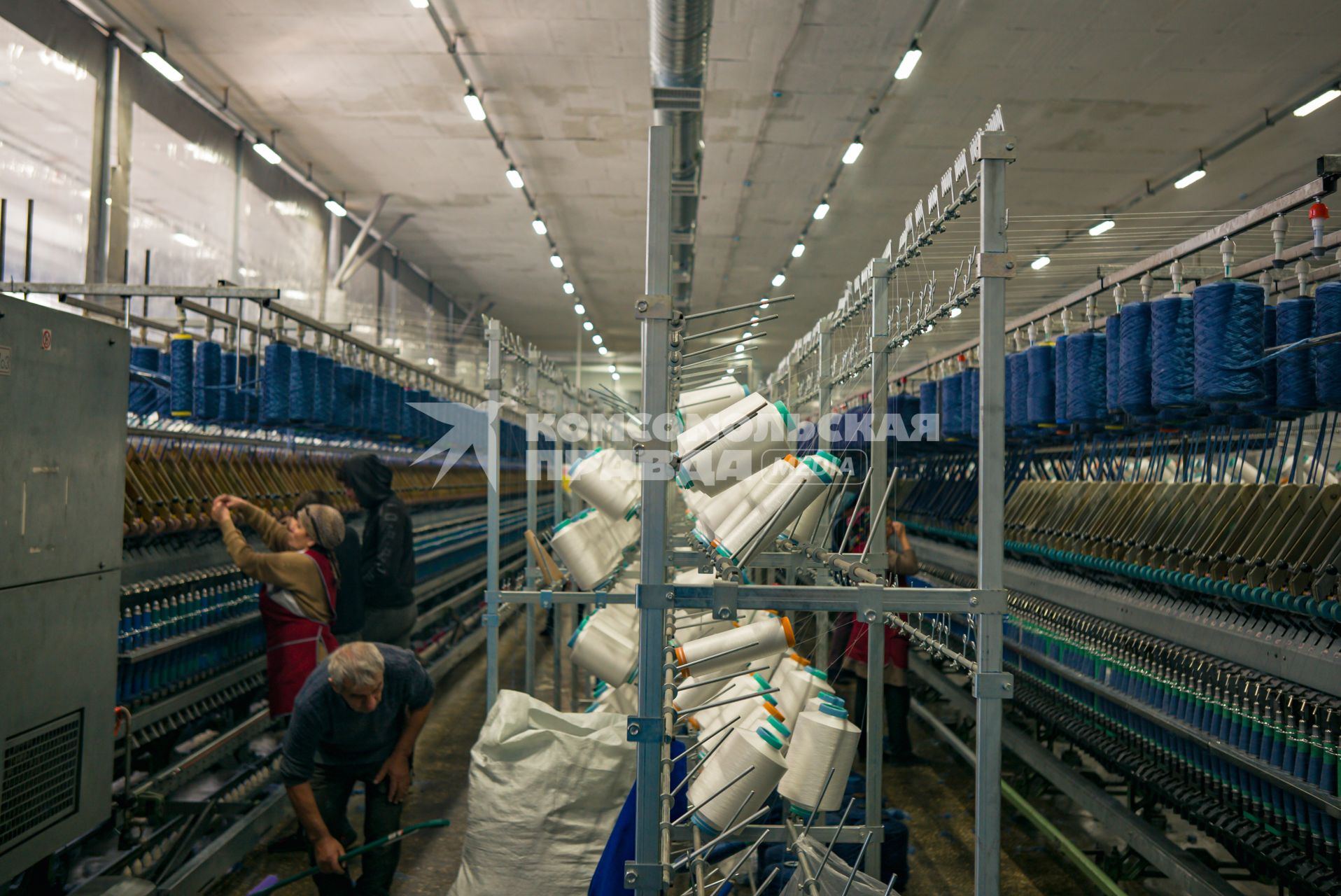 Фабрика по переработке овечьей шерсти и выпуску пряжи в Карачаево-Черкессии