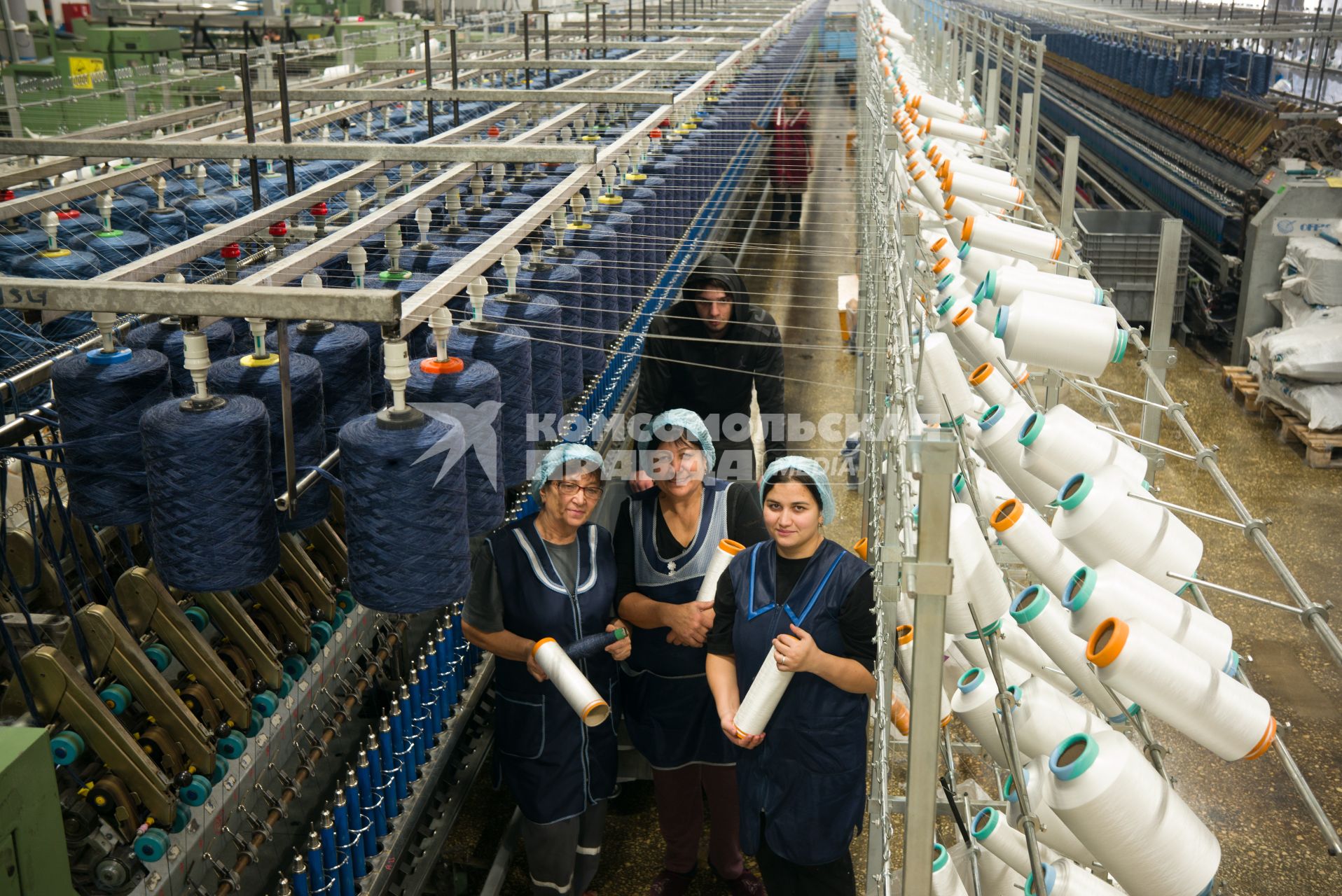 Фабрика по переработке овечьей шерсти и выпуску пряжи в Карачаево-Черкессии