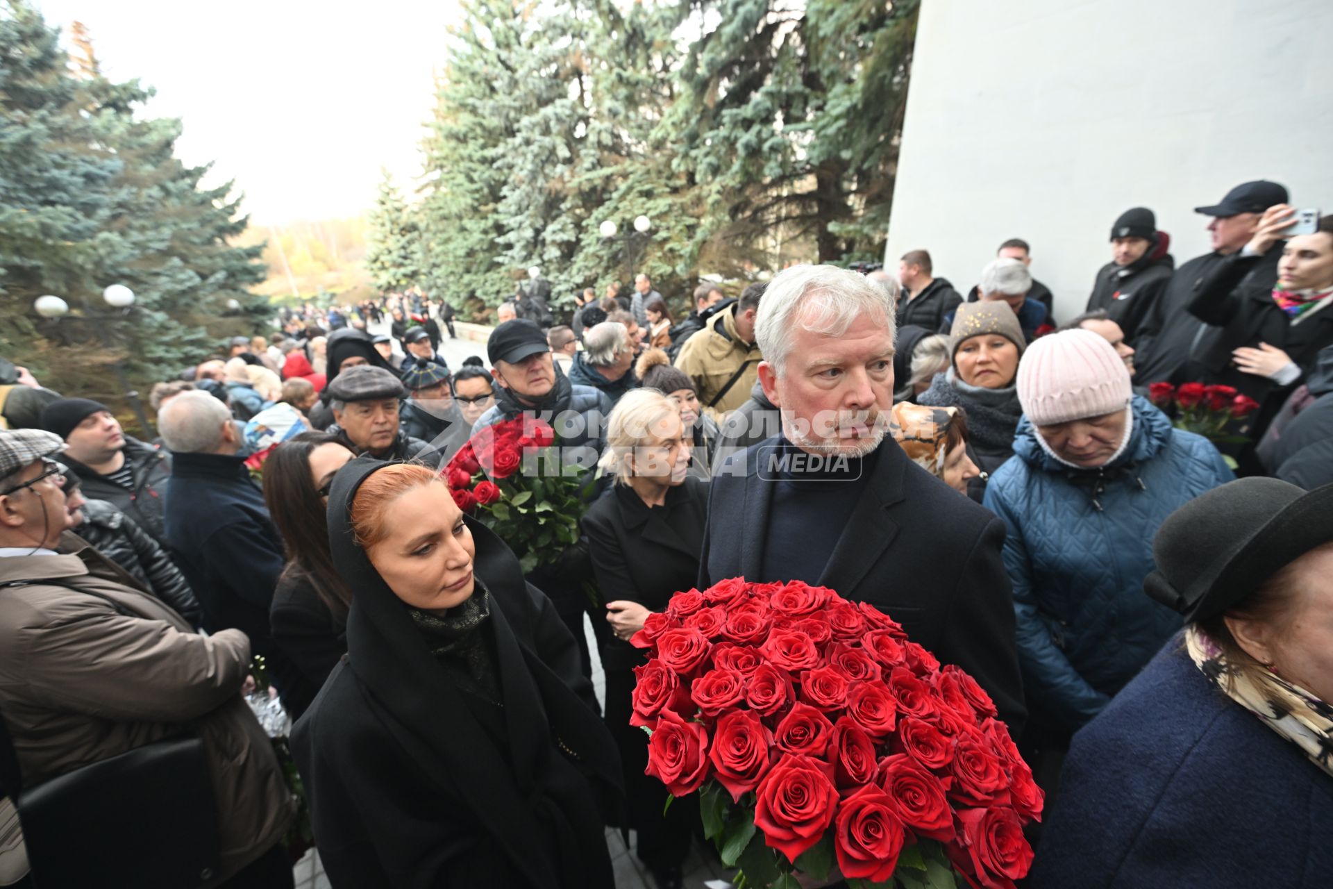 Прощание с телеведущим Юрием Николаевым