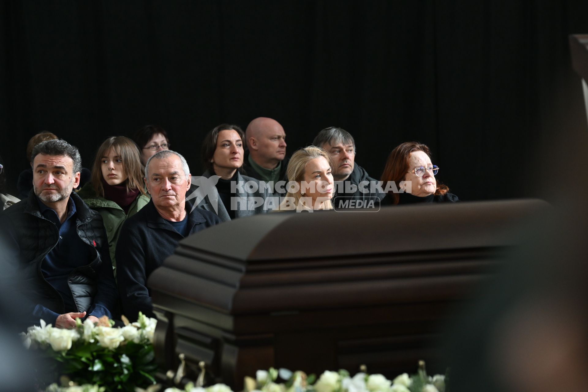 Прощание с телеведущим Юрием Николаевым