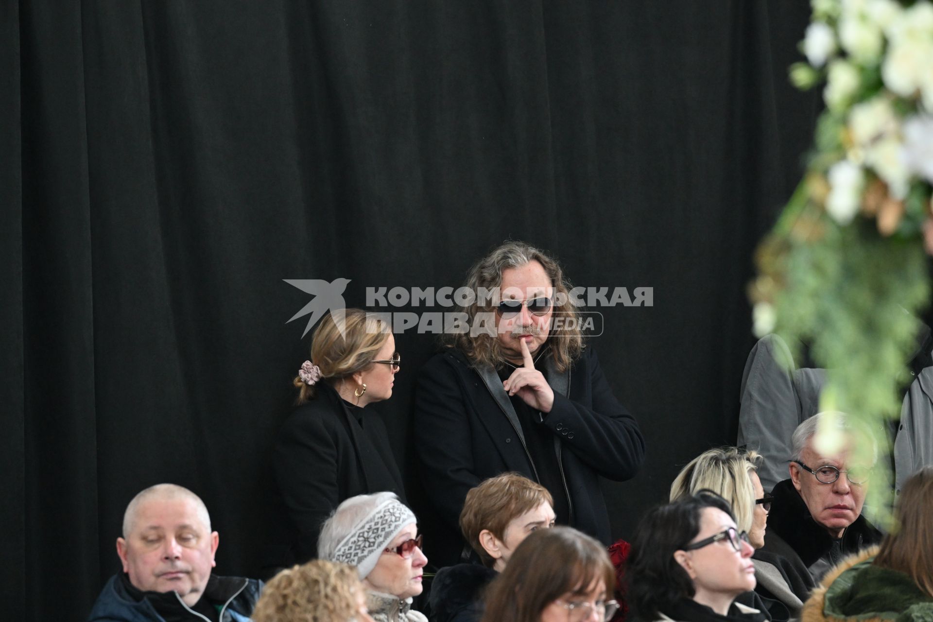 Прощание с телеведущим Юрием Николаевым