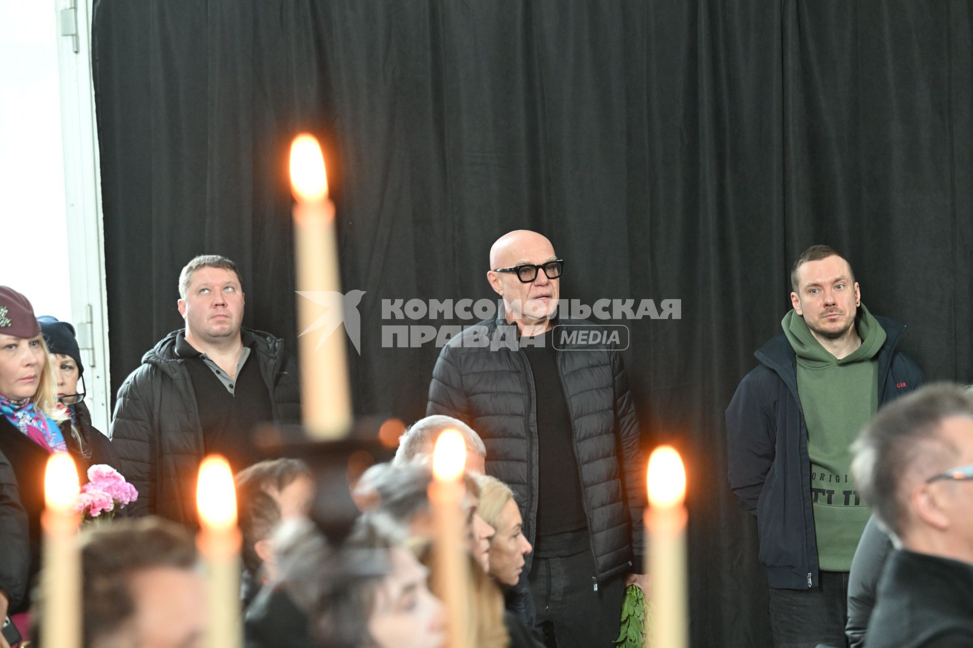 Прощание с телеведущим Юрием Николаевым