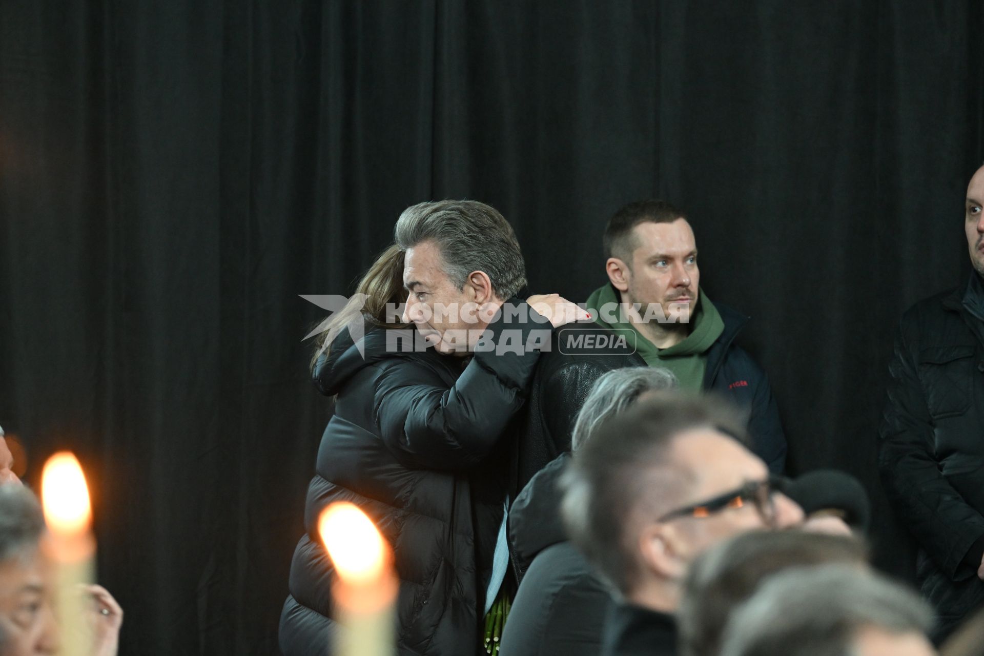 Прощание с телеведущим Юрием Николаевым