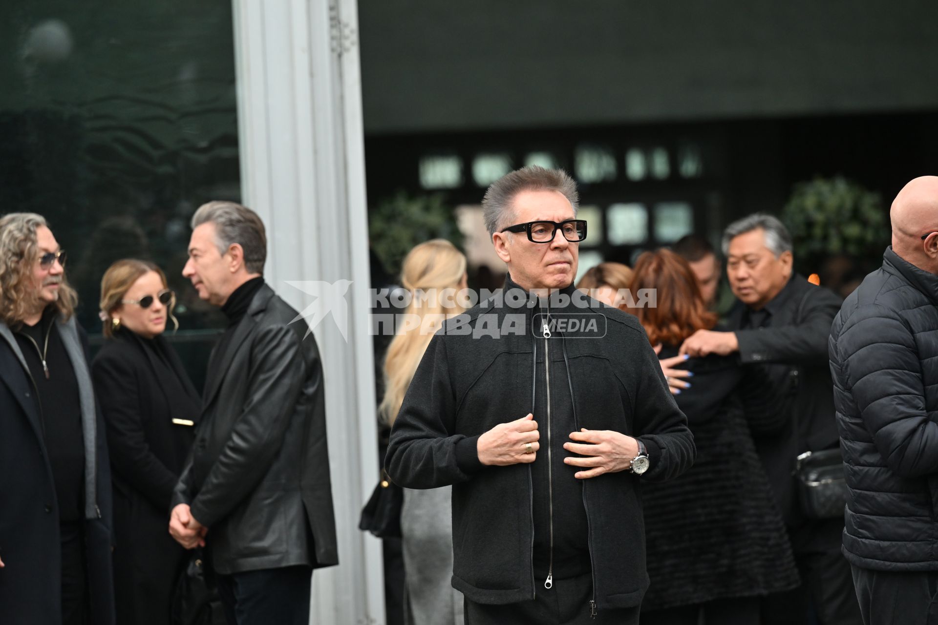 Прощание с телеведущим Юрием Николаевым