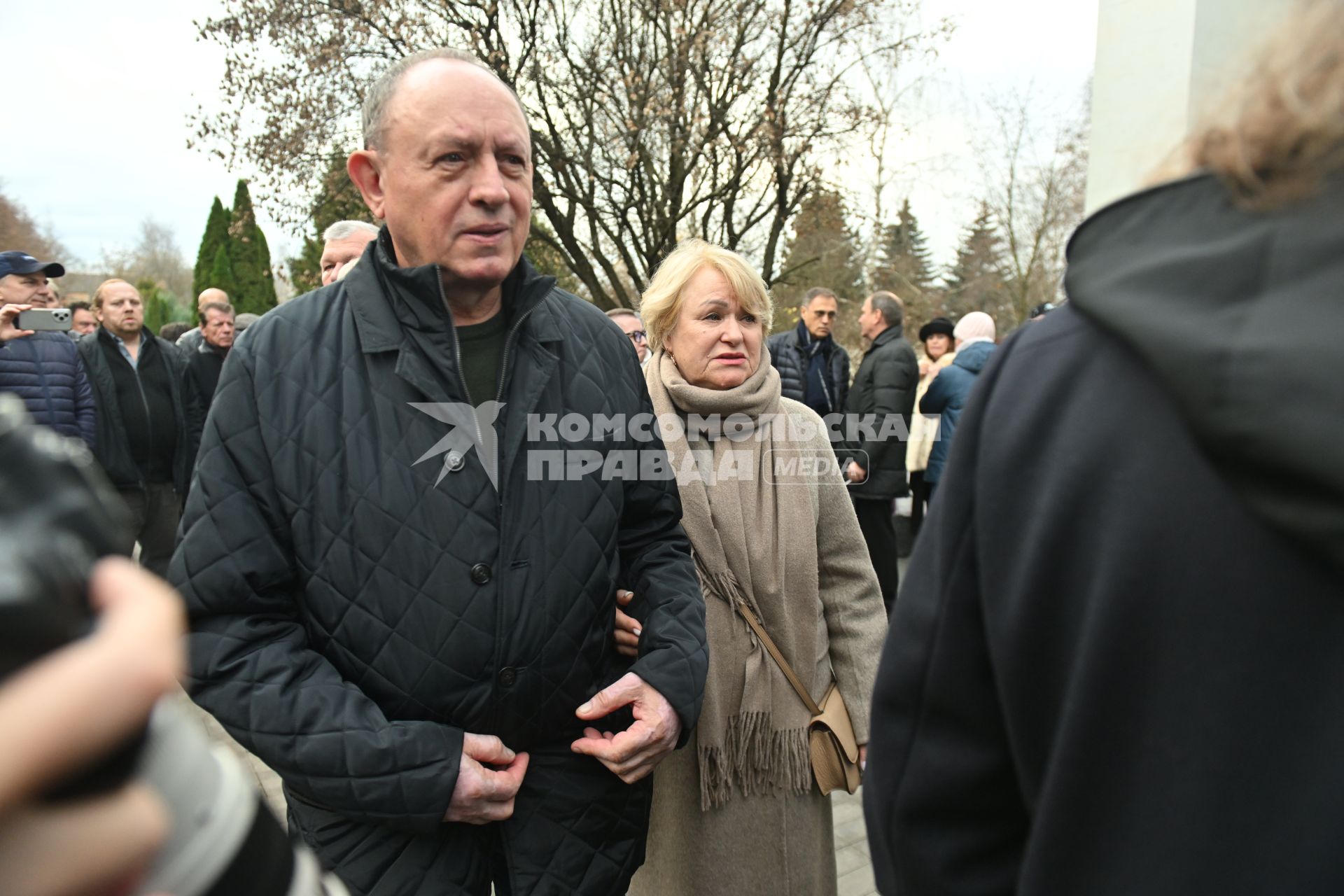 Прощание с телеведущим Юрием Николаевым