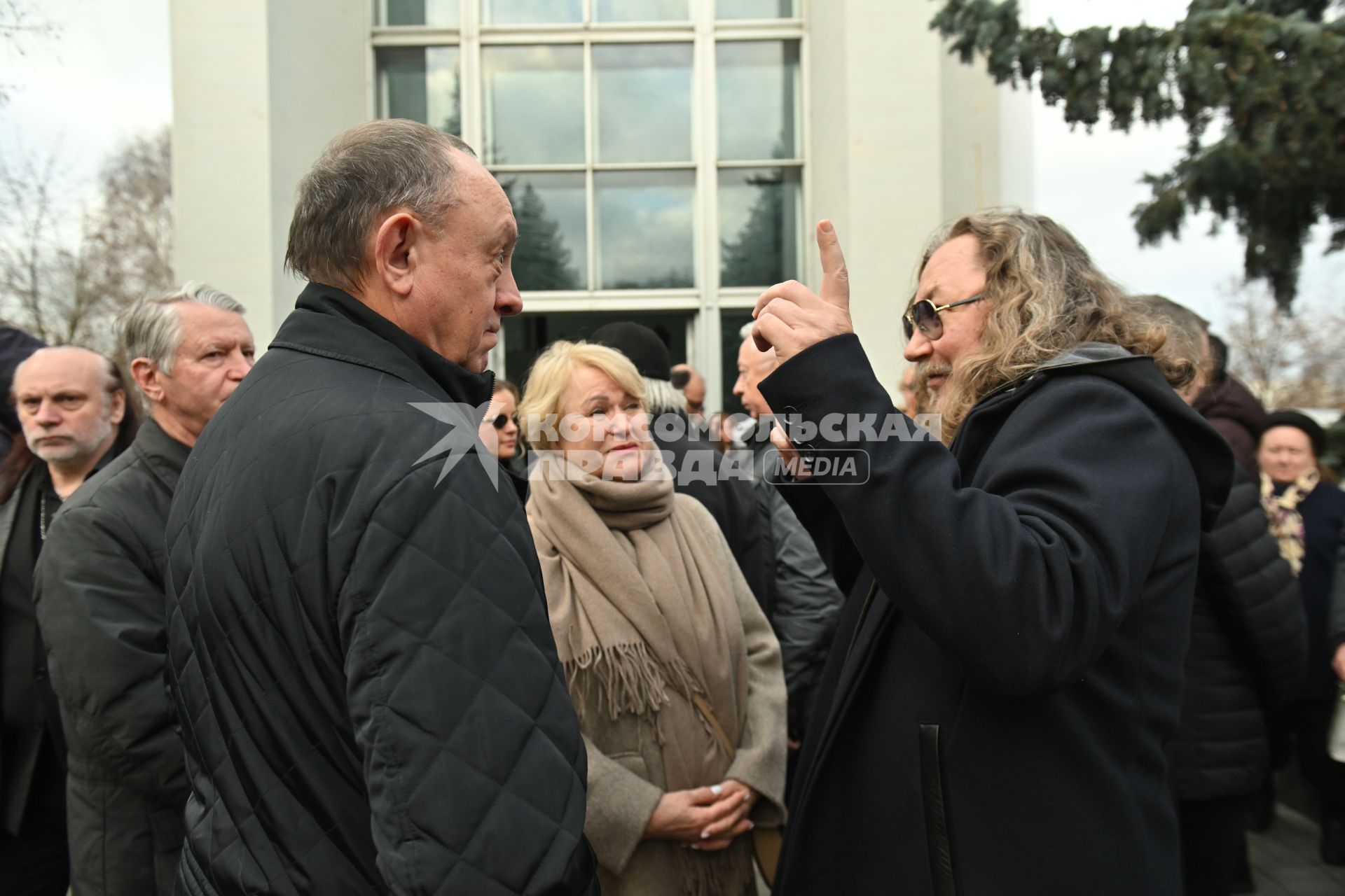 Прощание с телеведущим Юрием Николаевым