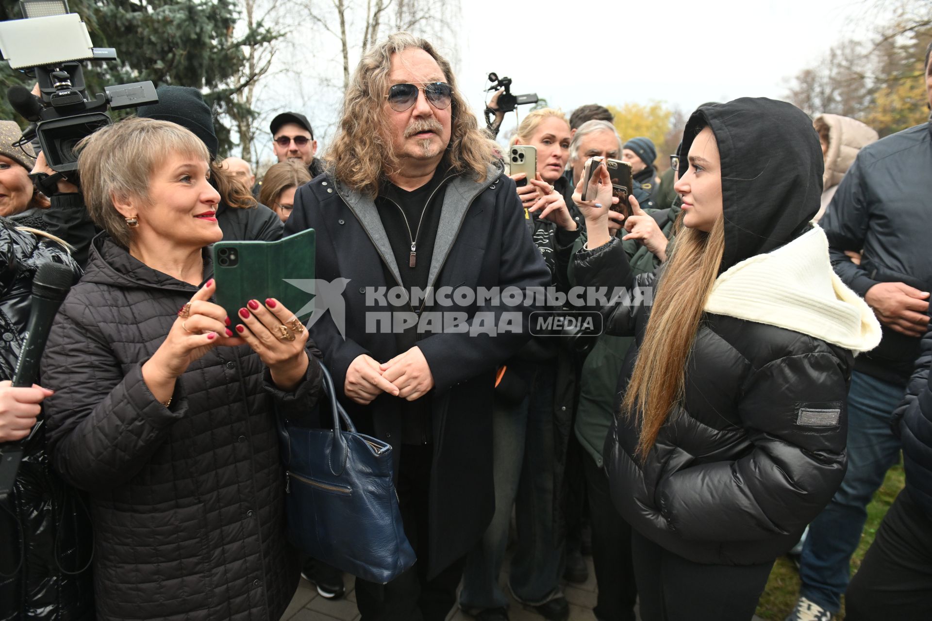 Прощание с телеведущим Юрием Николаевым