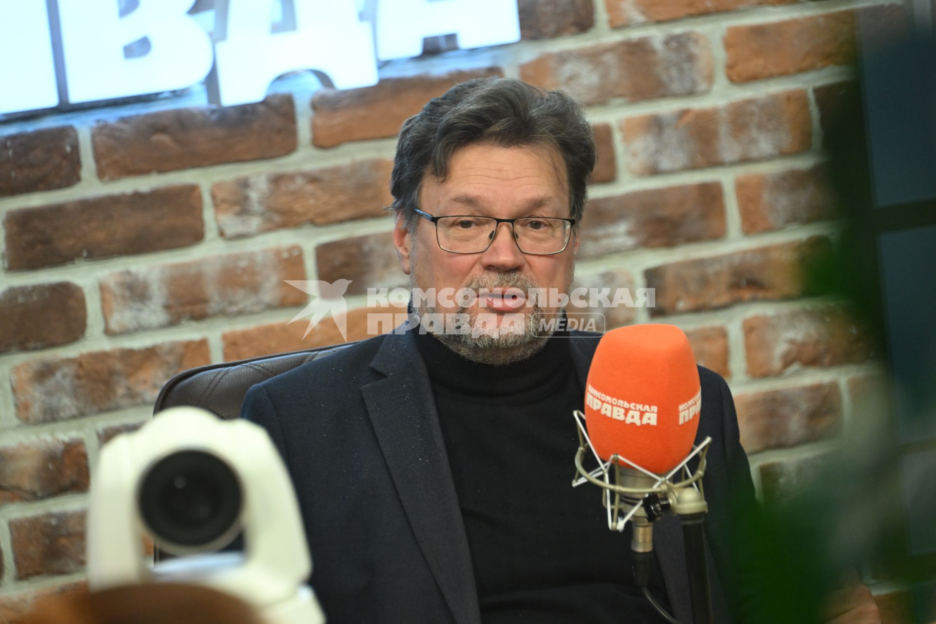 Сергей Кулик в программе \"Время науки\" на радиостанции \"Комсомольская правда\"