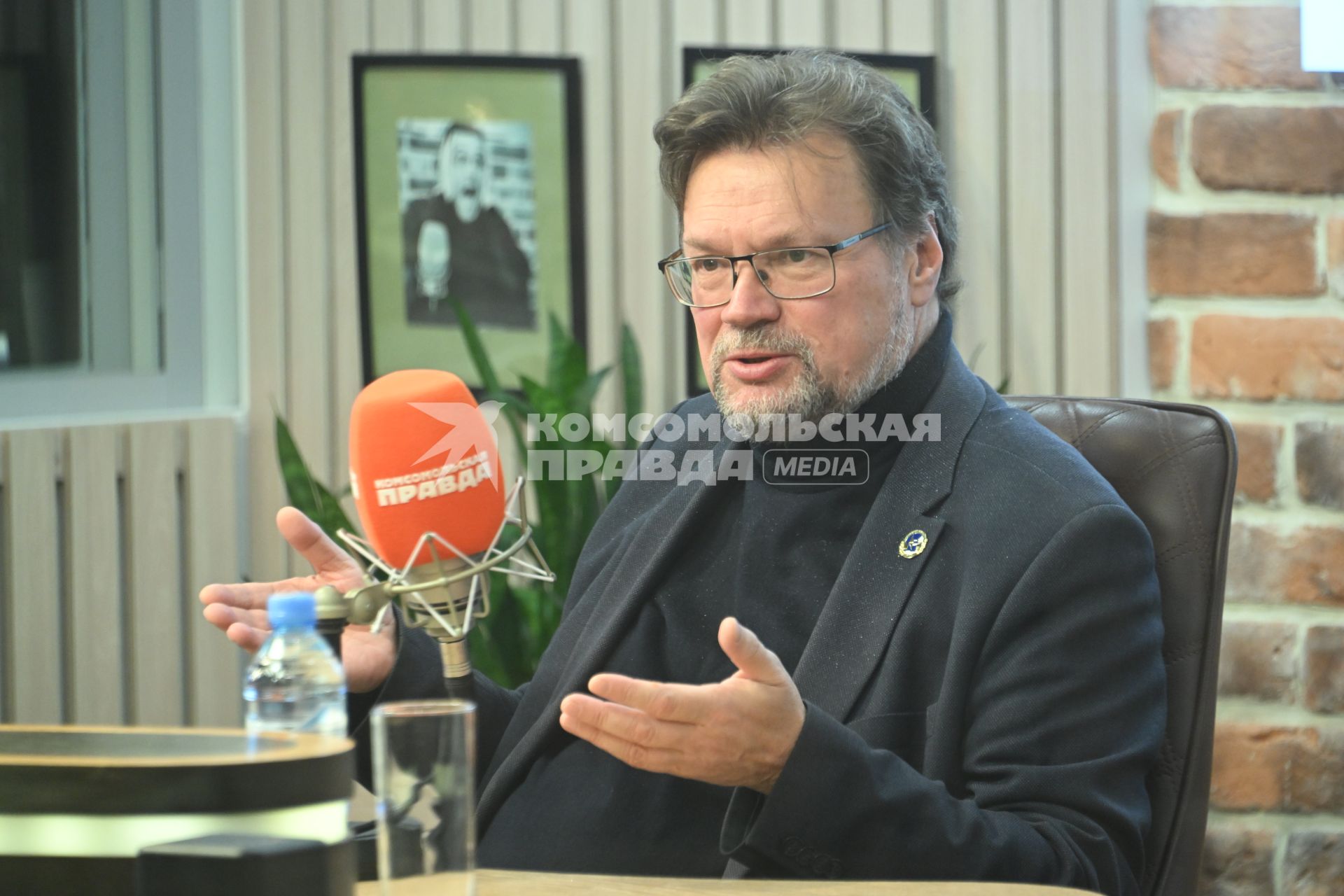 Сергей Кулик в программе \"Время науки\" на радиостанции \"Комсомольская правда\"