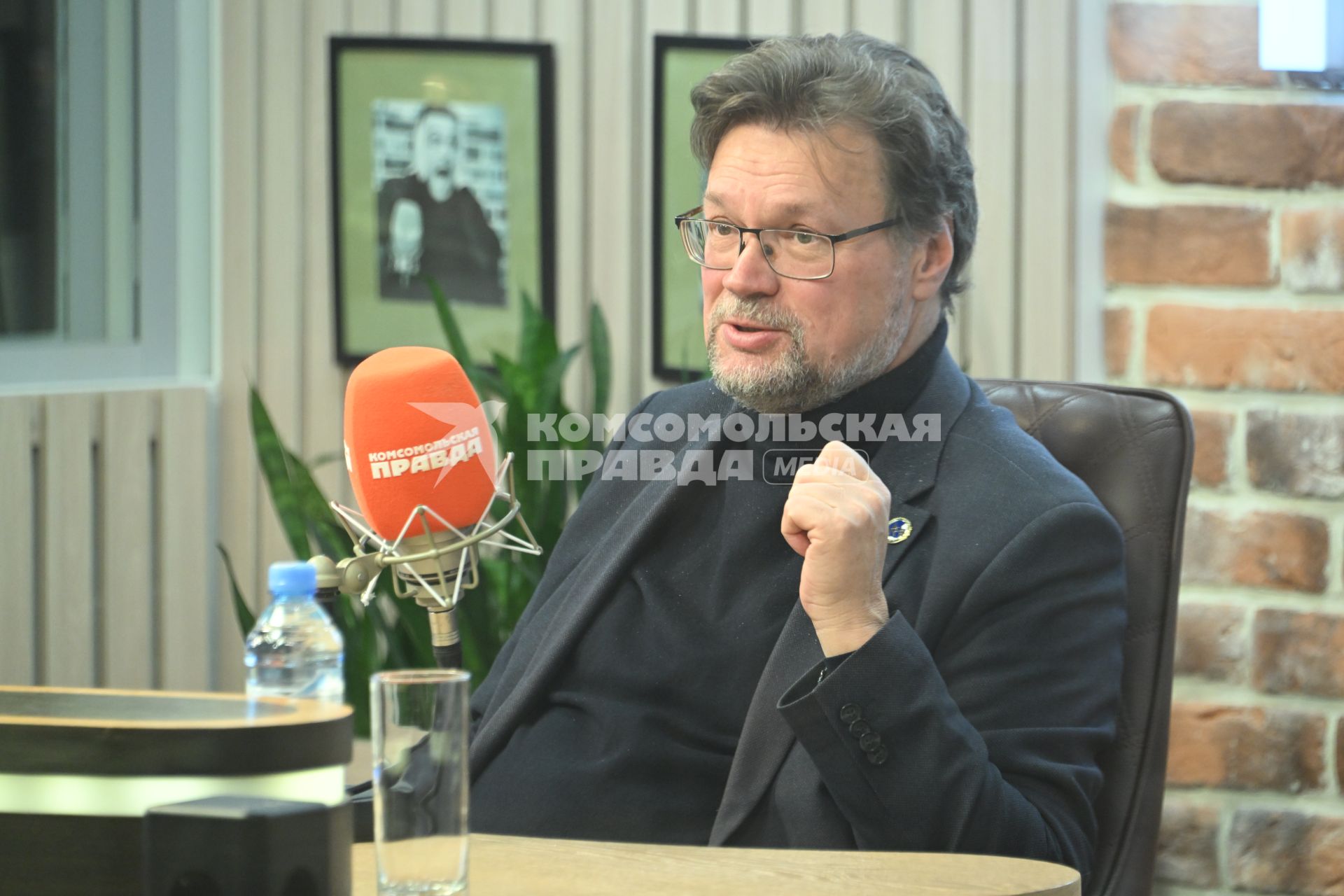 Сергей Кулик в программе \"Время науки\" на радиостанции \"Комсомольская правда\"