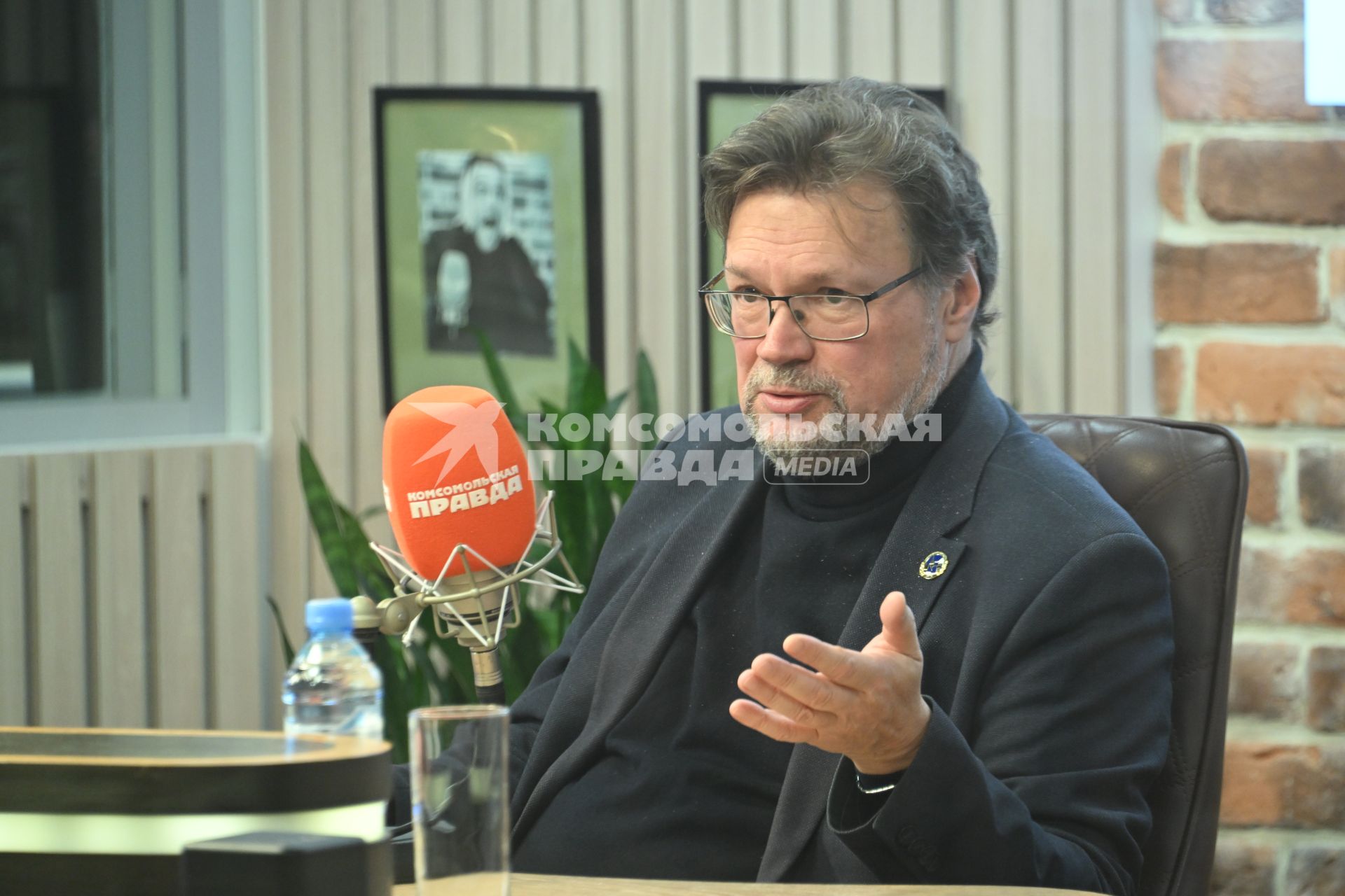 Сергей Кулик в программе \"Время науки\" на радиостанции \"Комсомольская правда\"