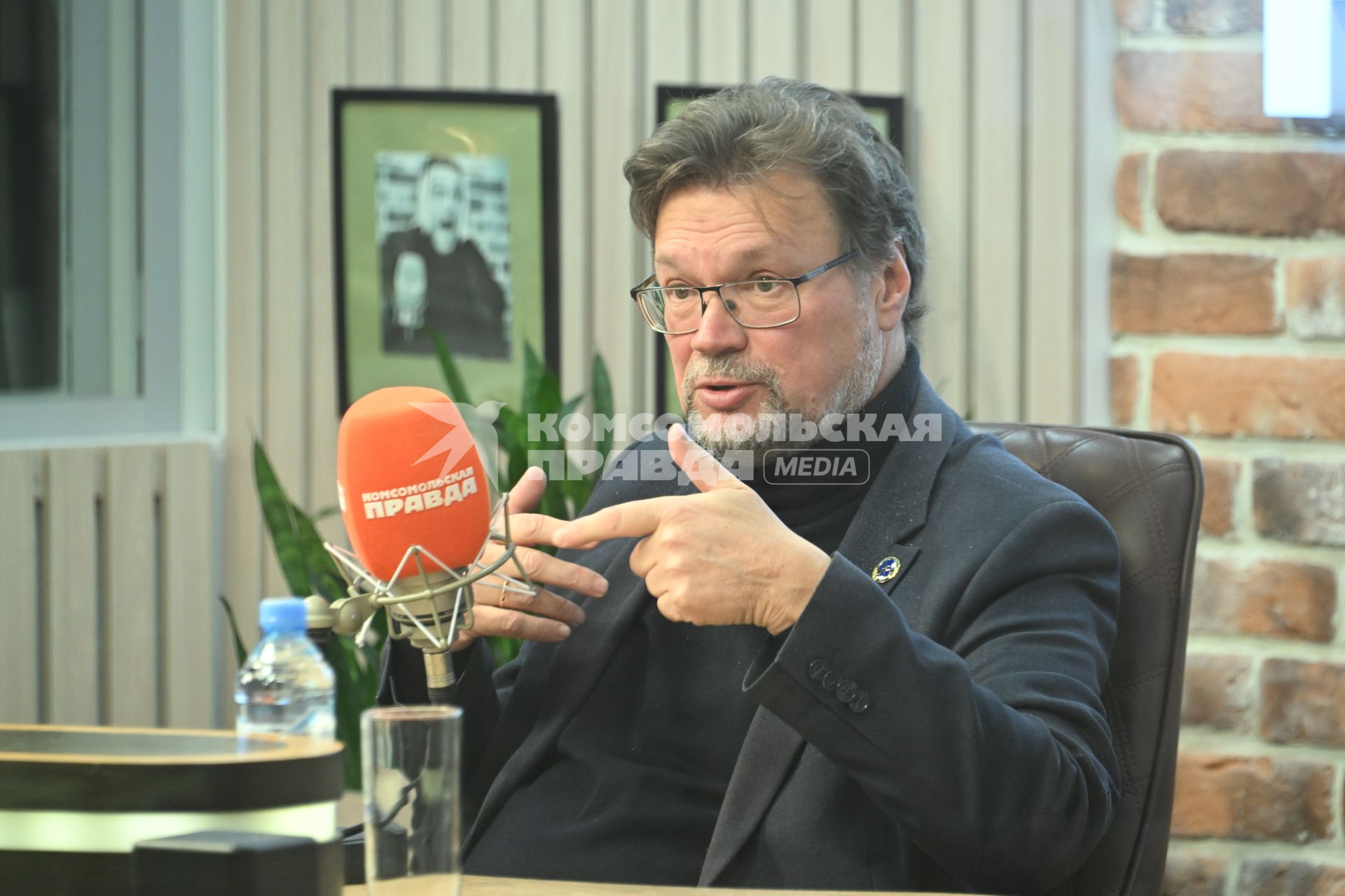 Сергей Кулик в программе \"Время науки\" на радиостанции \"Комсомольская правда\"