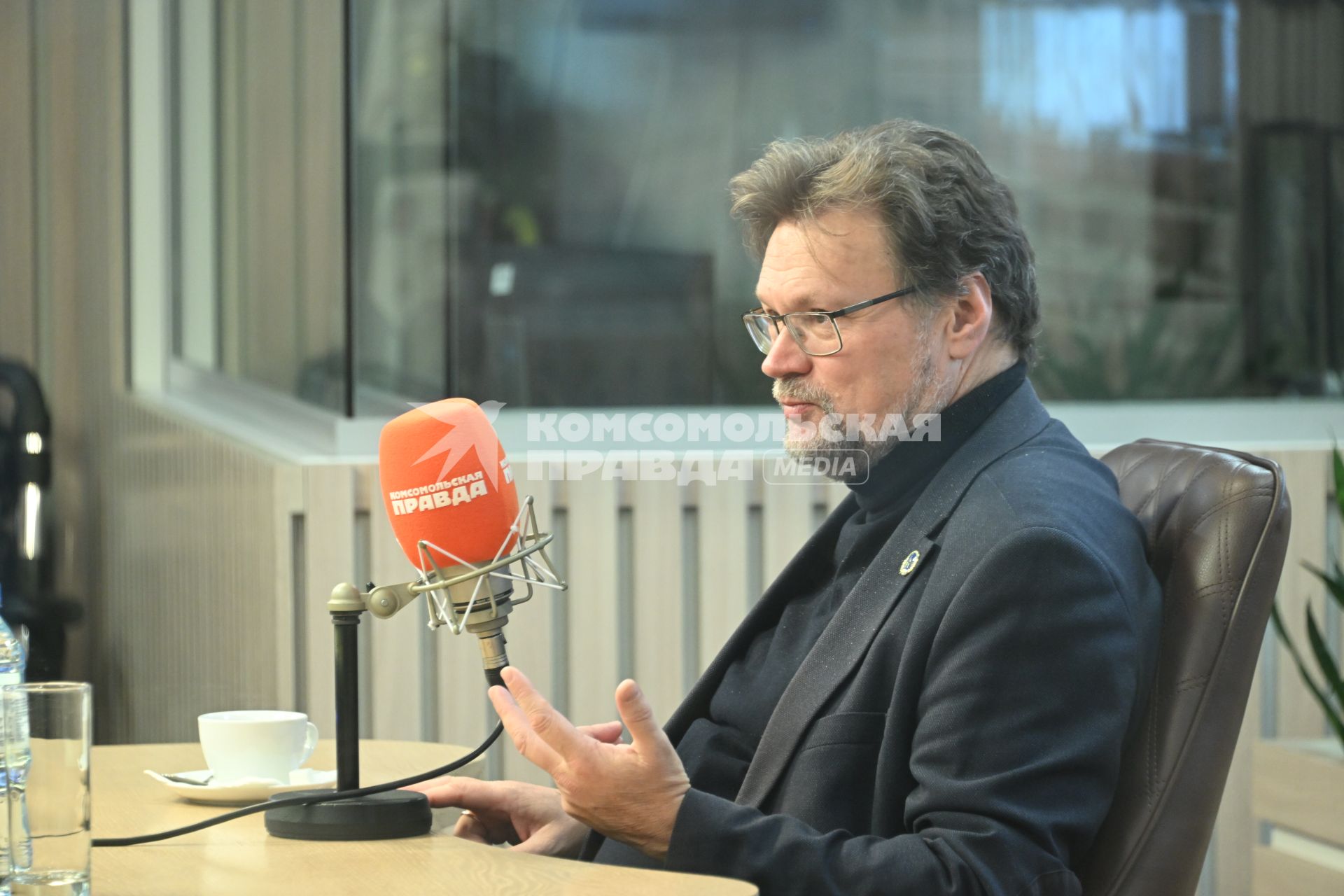 Сергей Кулик в программе \"Время науки\" на радиостанции \"Комсомольская правда\"