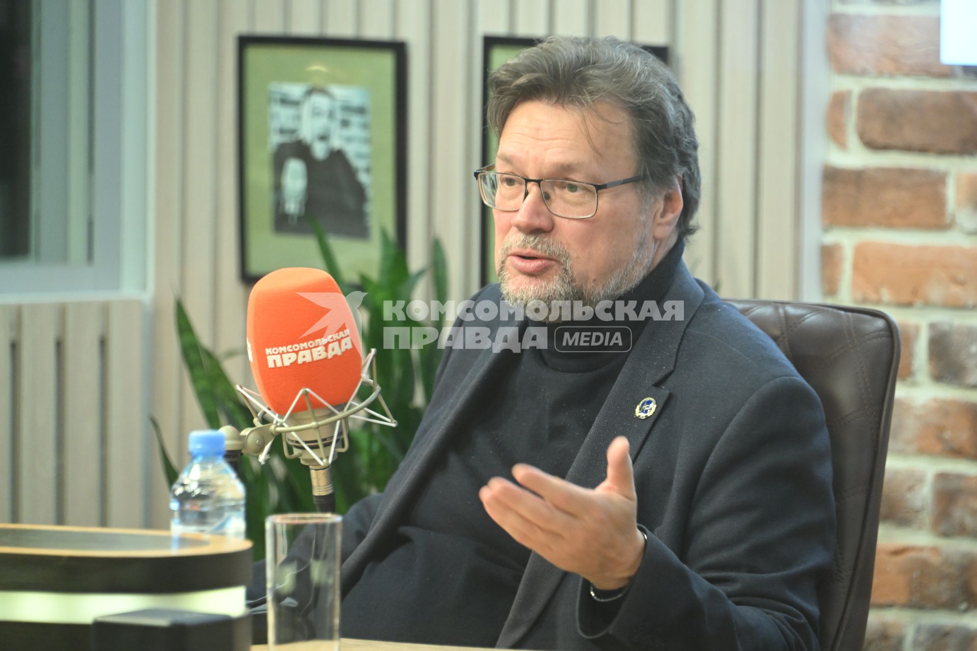 Сергей Кулик в программе \"Время науки\" на радиостанции \"Комсомольская правда\"