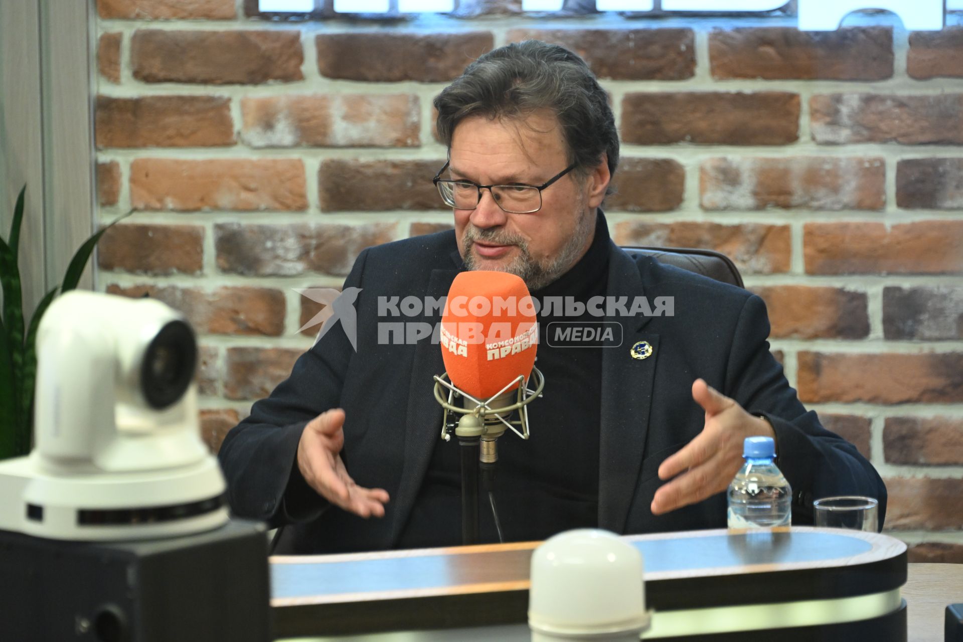 Сергей Кулик в программе \"Время науки\" на радиостанции \"Комсомольская правда\"