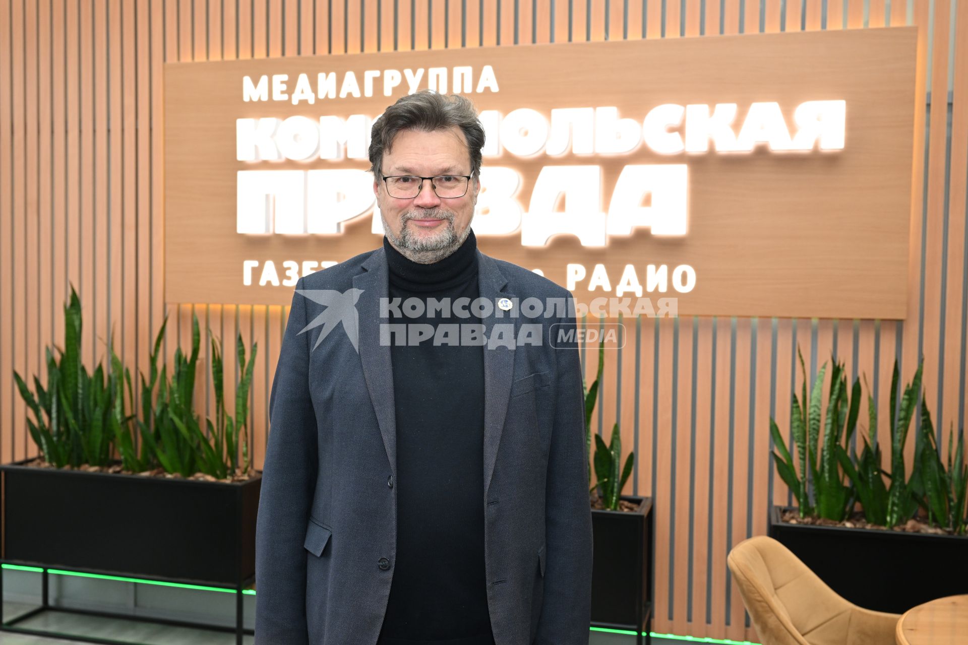 Сергей Кулик в редакции \"Комсомольской правды\"