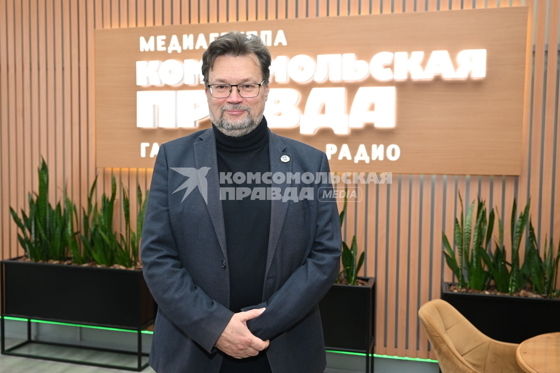 Сергей Кулик в редакции \"Комсомольской правды\"