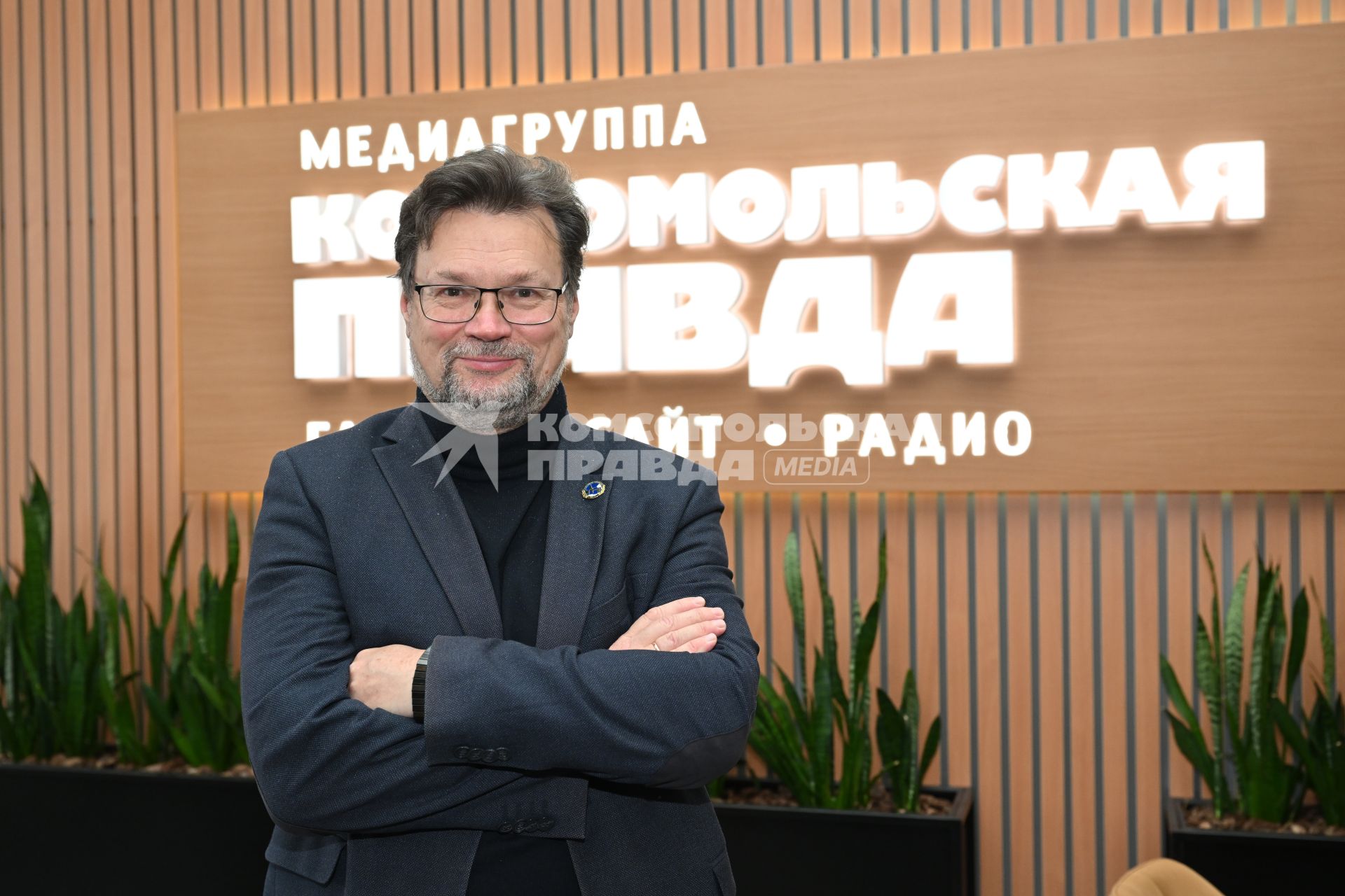 Сергей Кулик в редакции \"Комсомольской правды\"