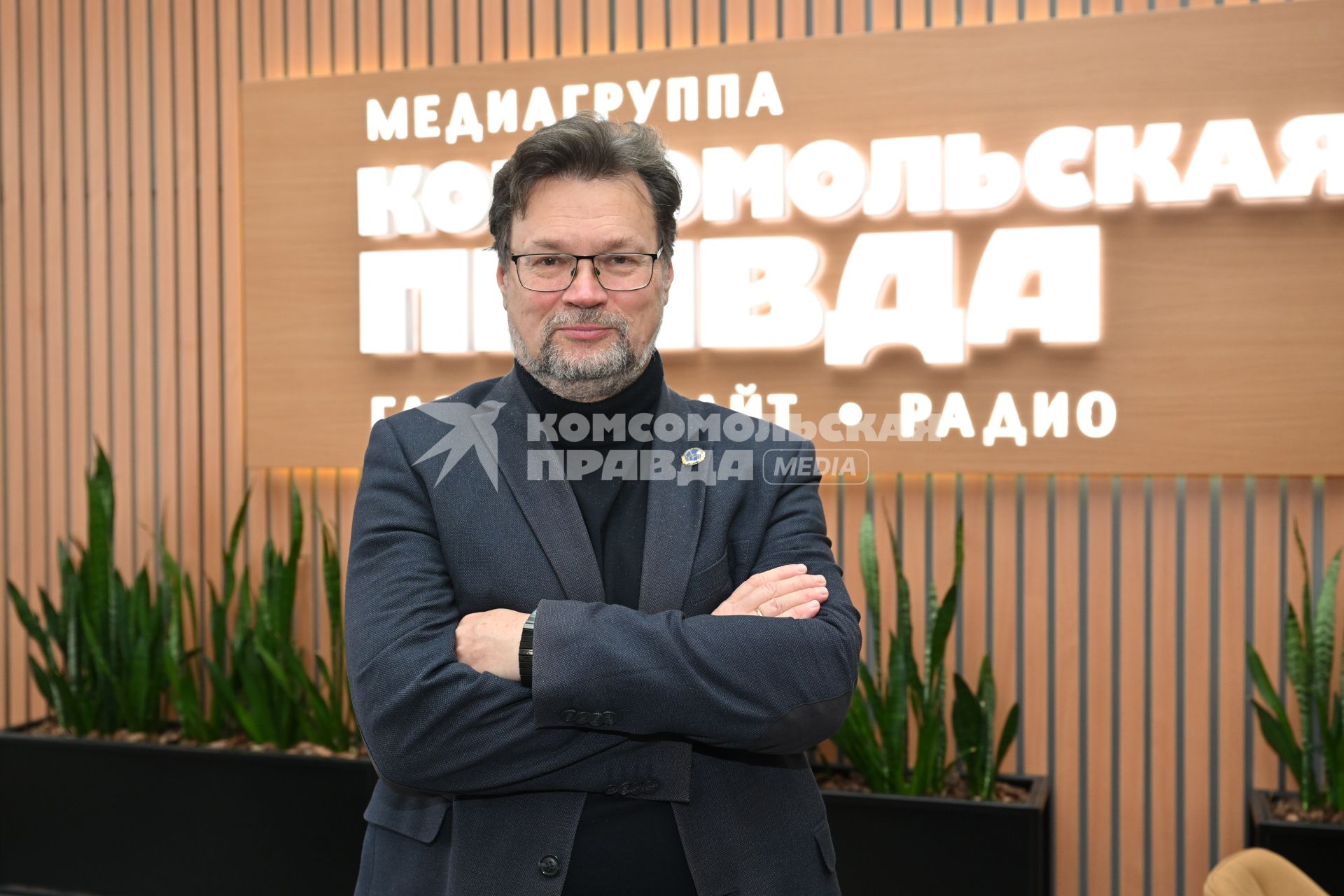 Сергей Кулик в редакции \"Комсомольской правды\"