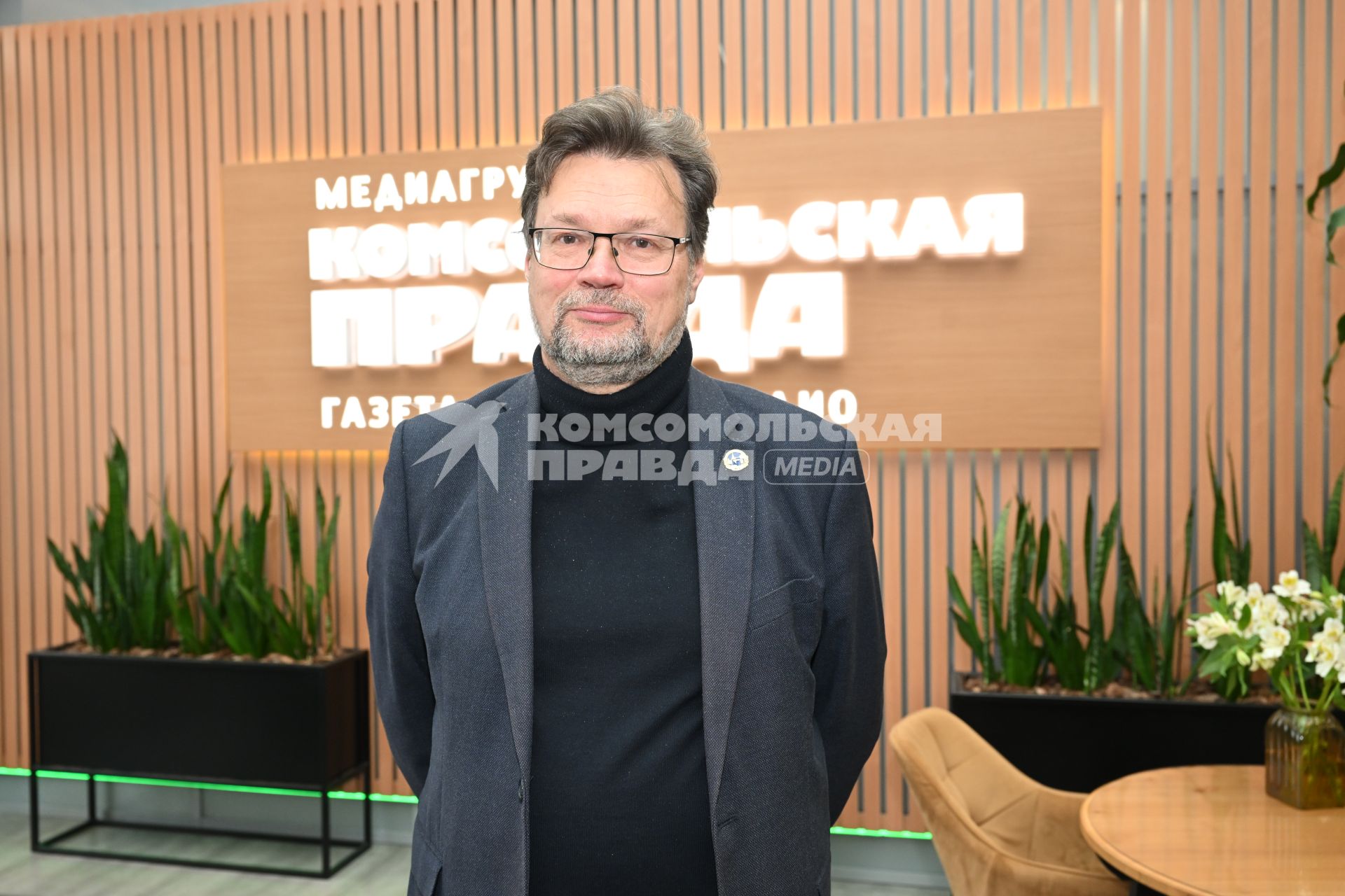 Сергей Кулик в редакции \"Комсомольской правды\"