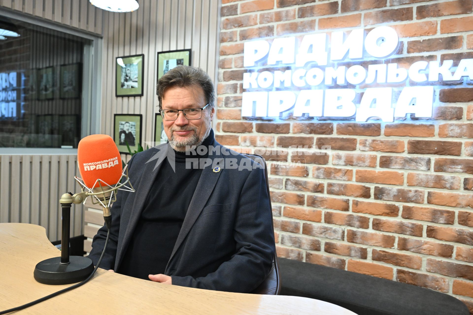 Сергей Кулик в программе \"Время науки\" на радиостанции \"Комсомольская правда\"