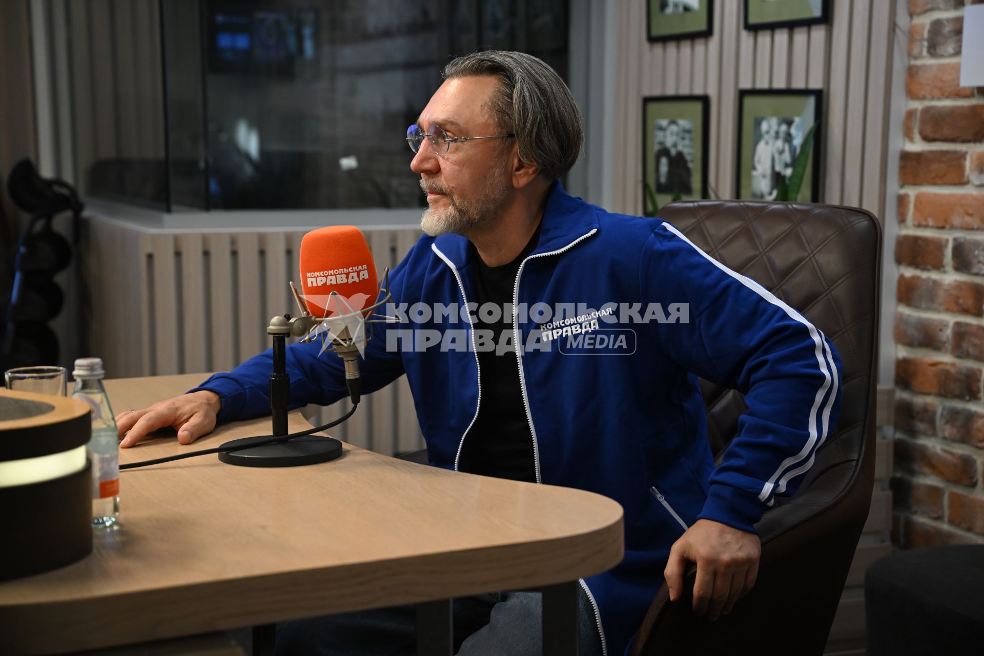 Сергей Шнуров на радиостанции Комсомольская правда\"