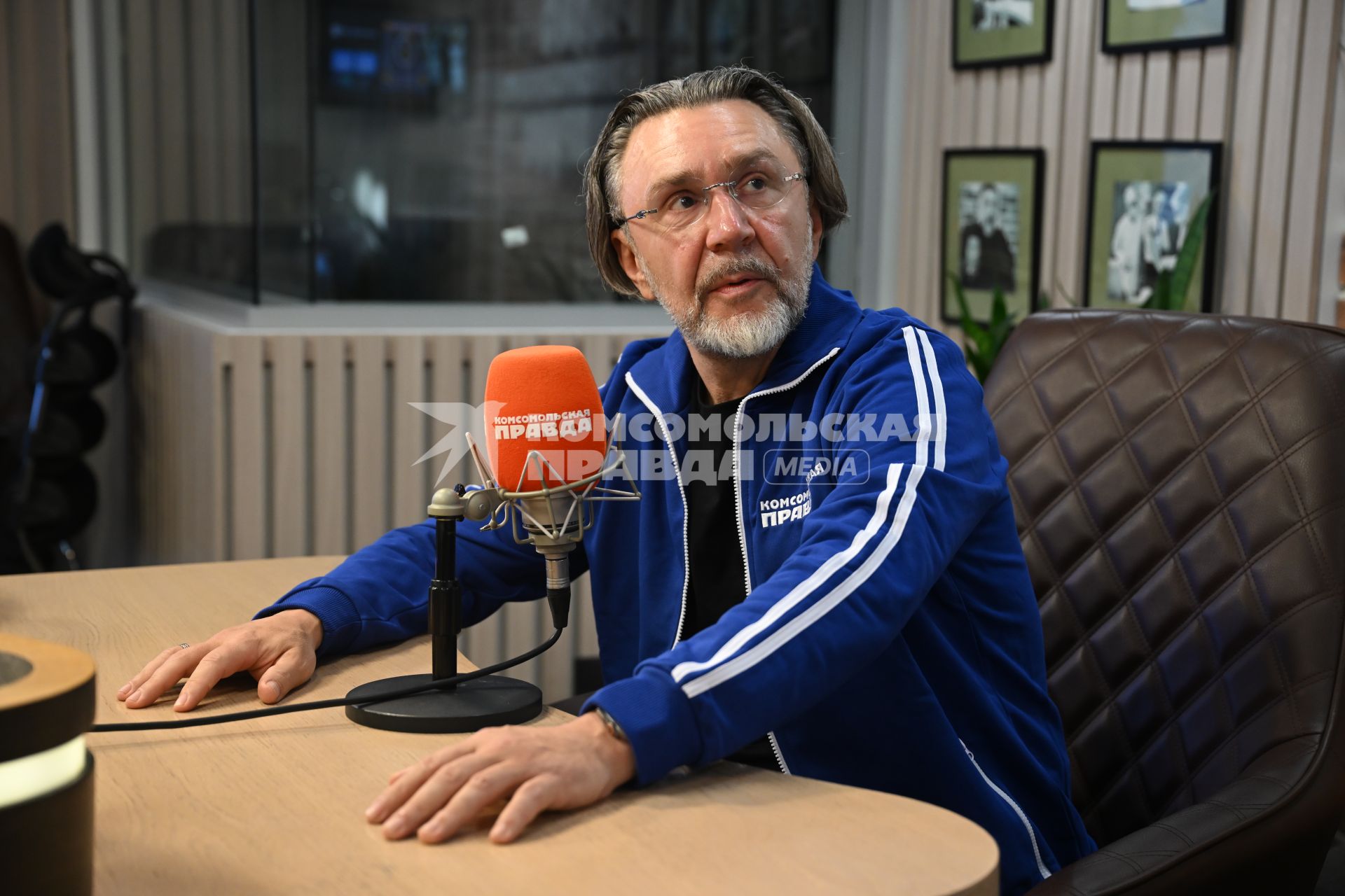 Сергей Шнуров на радиостанции Комсомольская правда\"