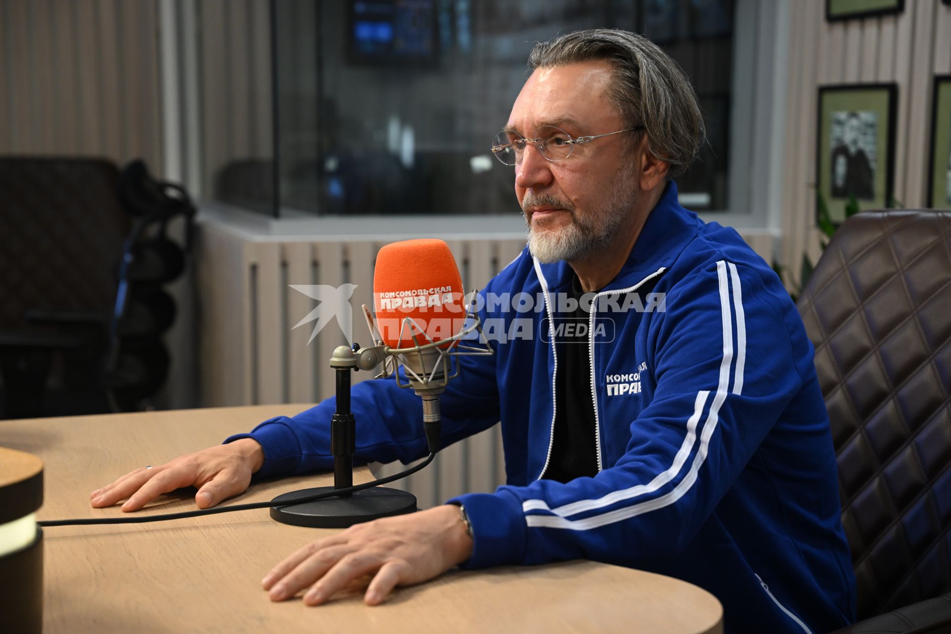 Сергей Шнуров на радиостанции Комсомольская правда\"