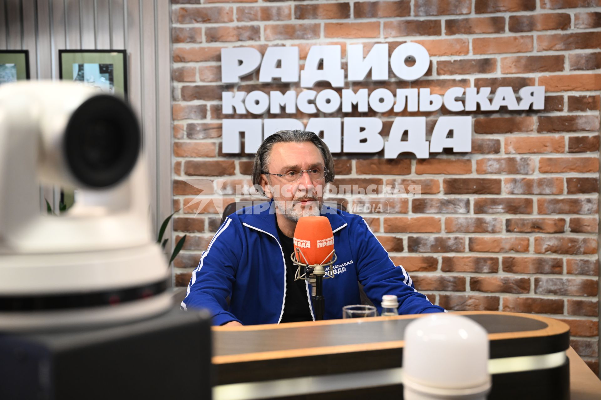 Сергей Шнуров на радиостанции Комсомольская правда\"