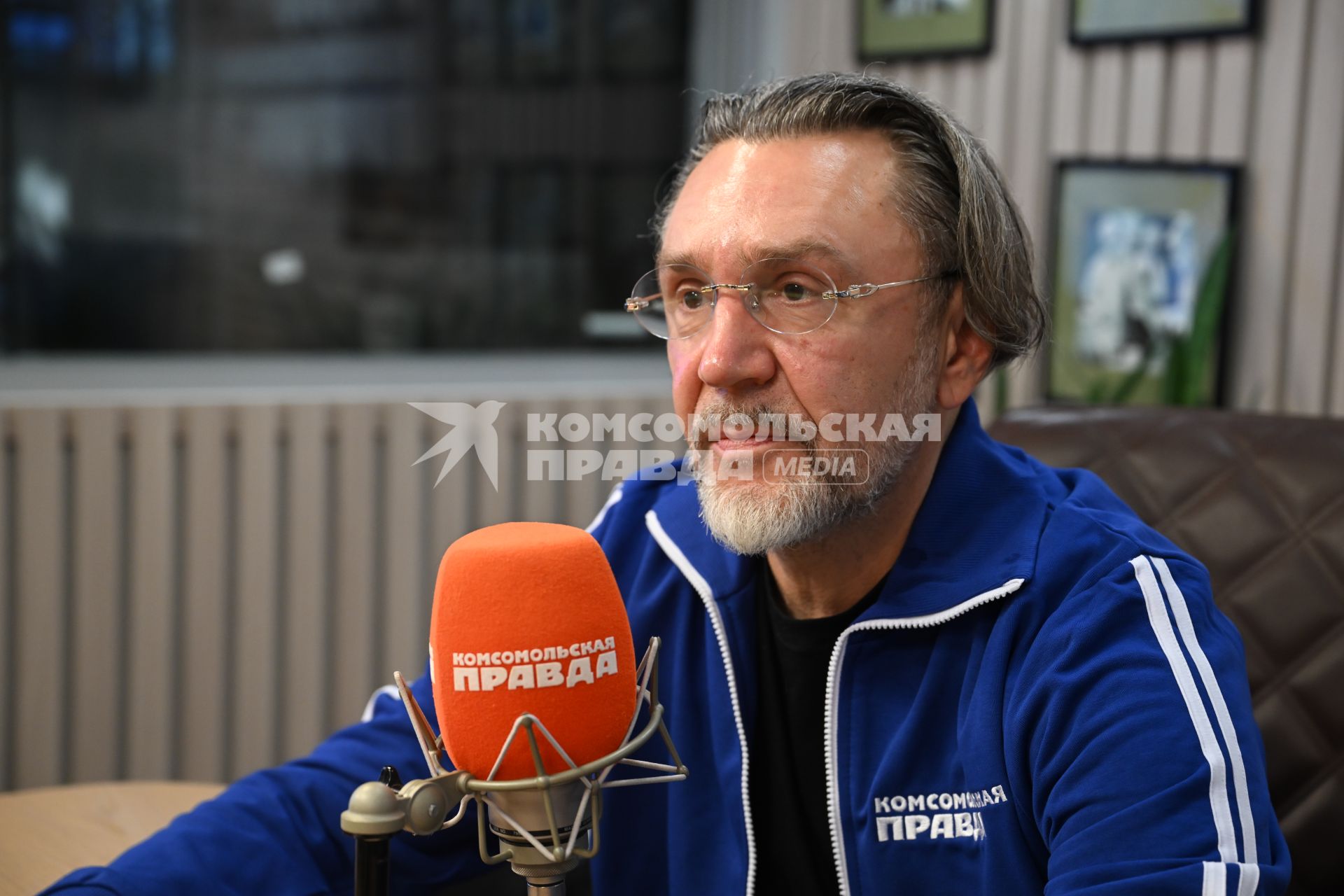 Сергей Шнуров на радиостанции Комсомольская правда\"