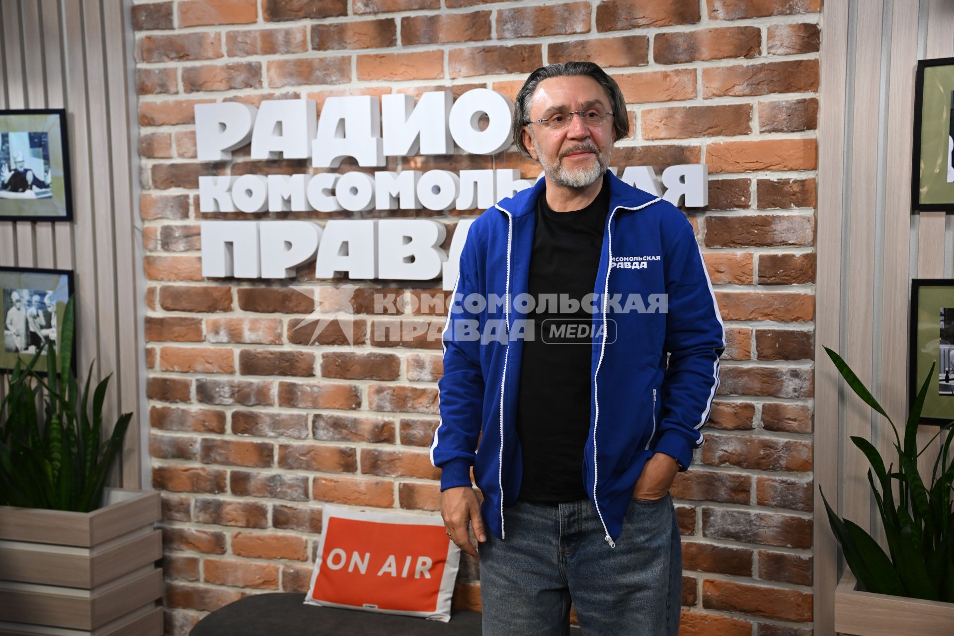 Сергей Шнуров на радиостанции Комсомольская правда\"