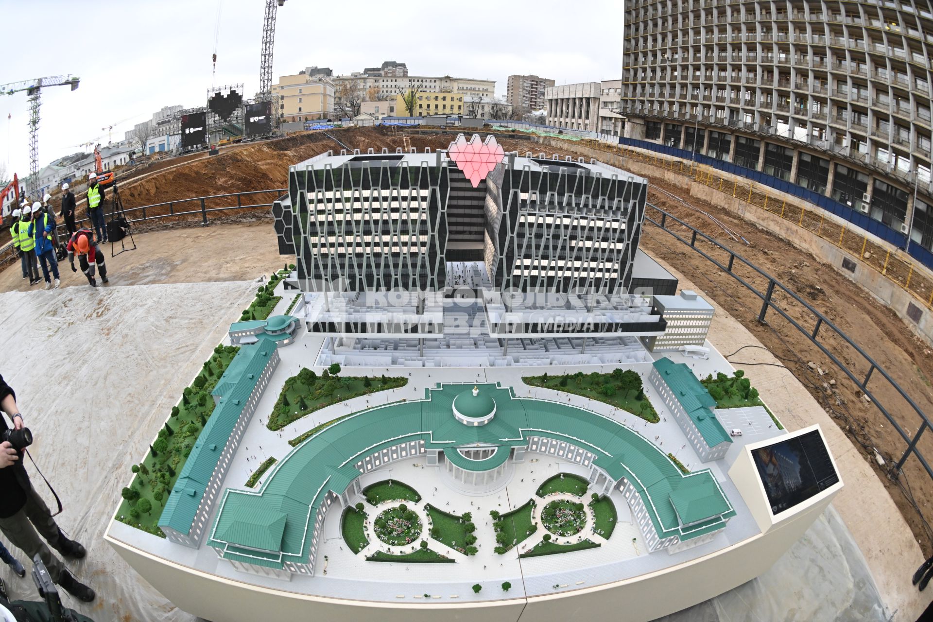 Строительство нового лечебно-диагностического корпуса НИИ им. Склифосовского в Москве