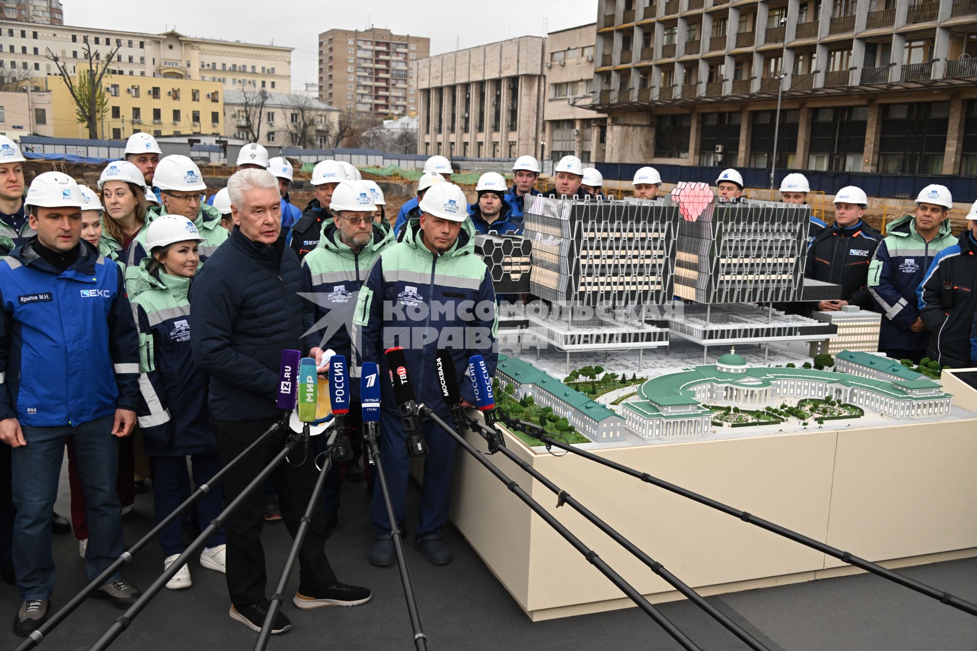 Строительство нового лечебно-диагностического корпуса НИИ им. Склифосовского в Москве