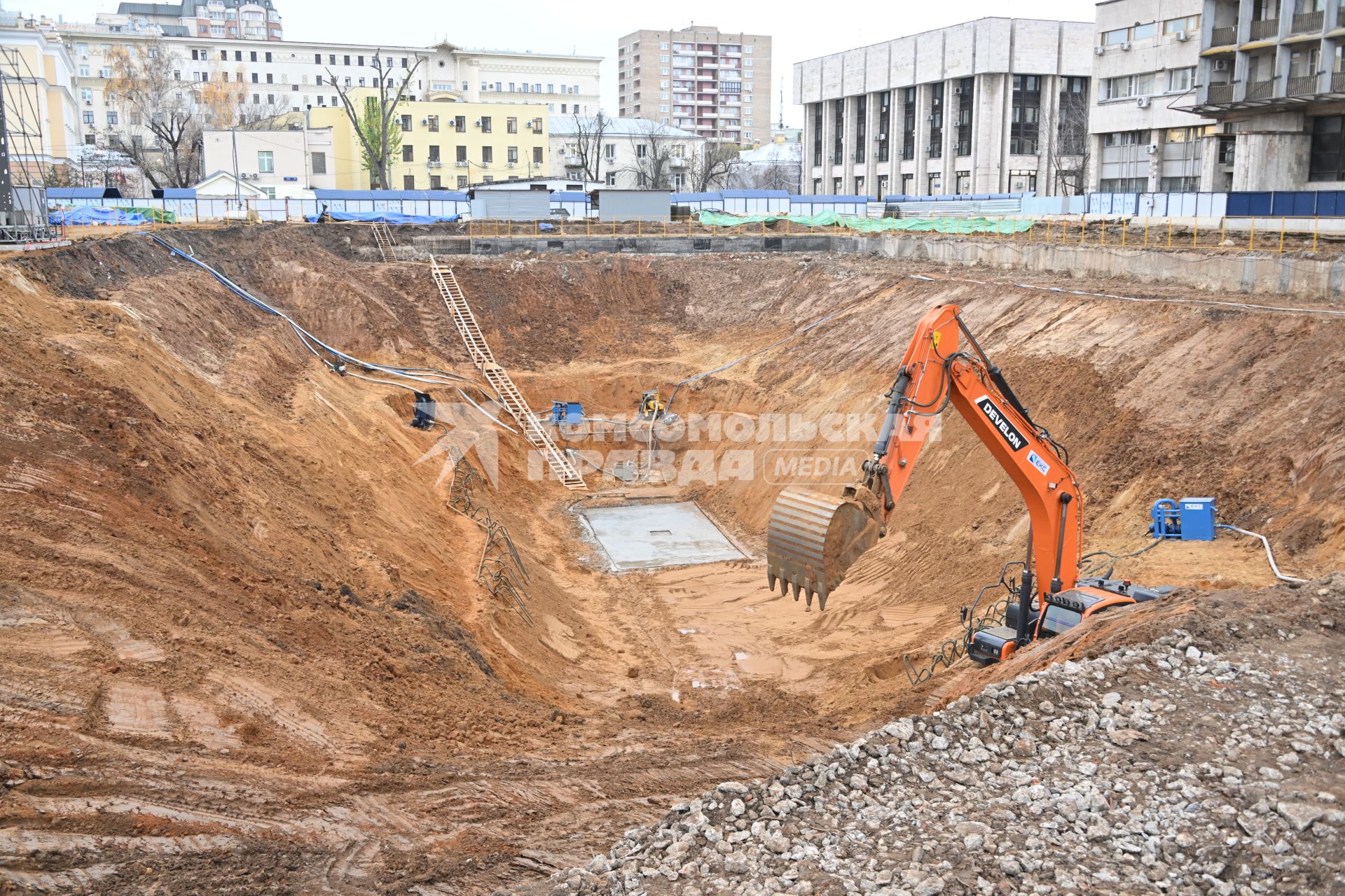 Строительство нового лечебно-диагностического корпуса НИИ им. Склифосовского в Москве