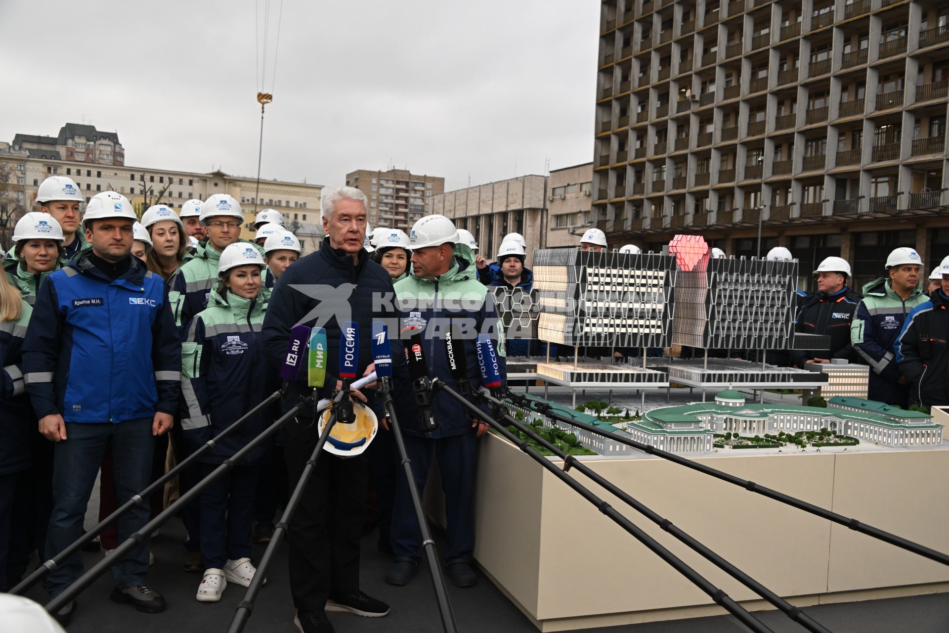 Строительство нового лечебно-диагностического корпуса НИИ им. Склифосовского в Москве