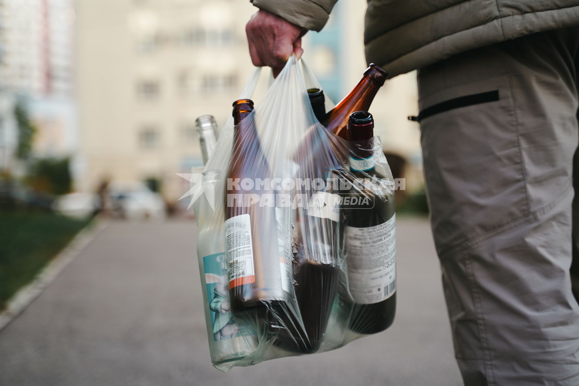 Постановочная съемка на тему алкоголя